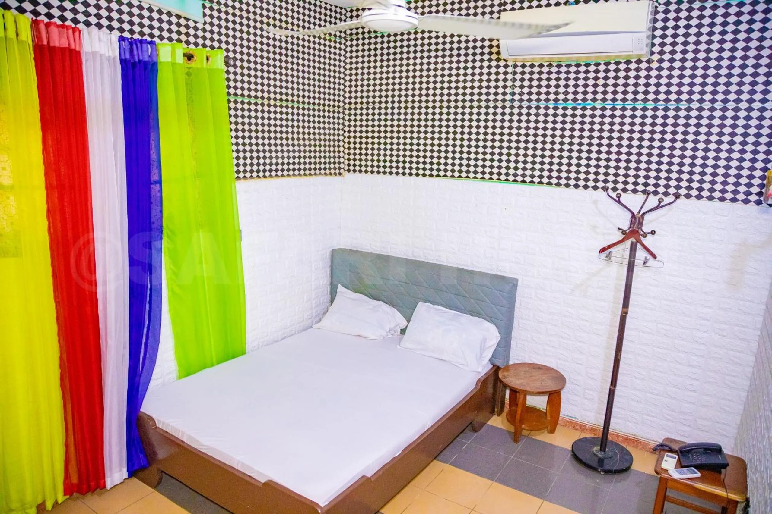 Bed in Hotel Safari COTONOU