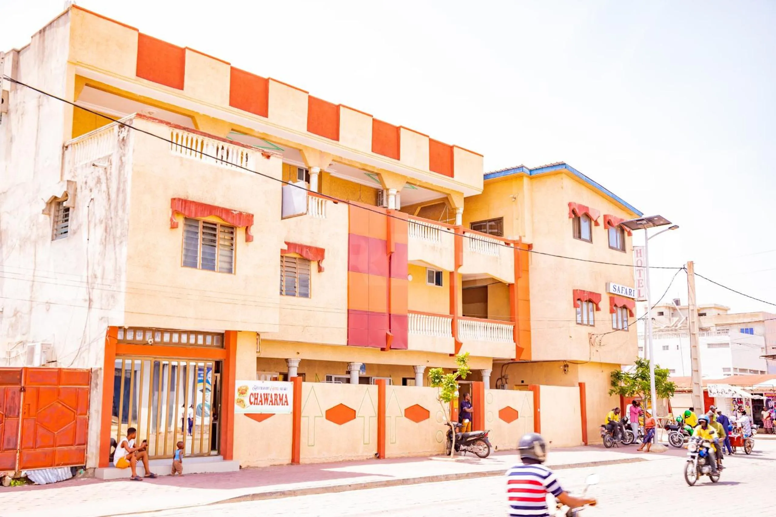 Property building in Hotel Safari COTONOU