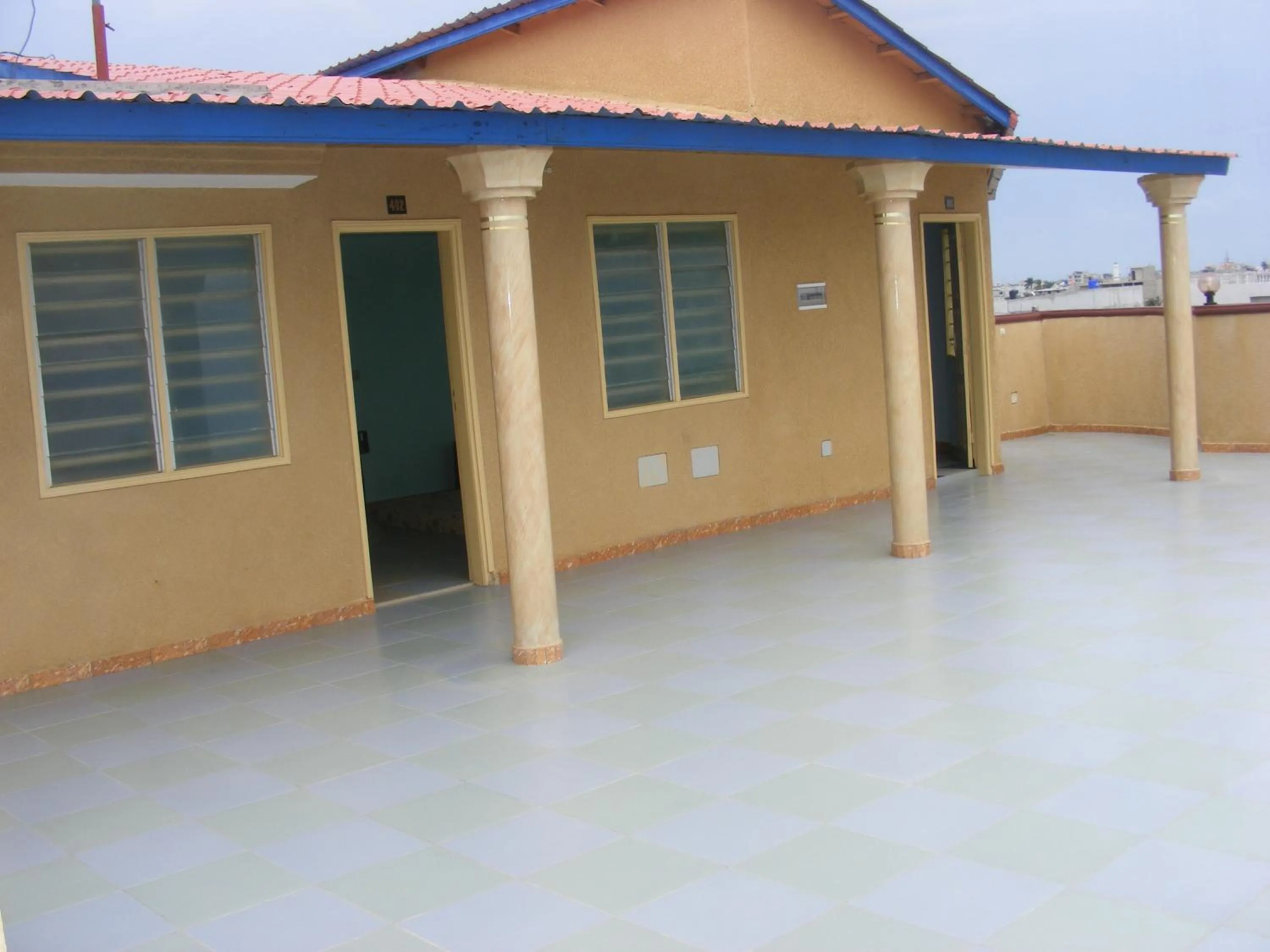 Patio in Hotel Safari COTONOU
