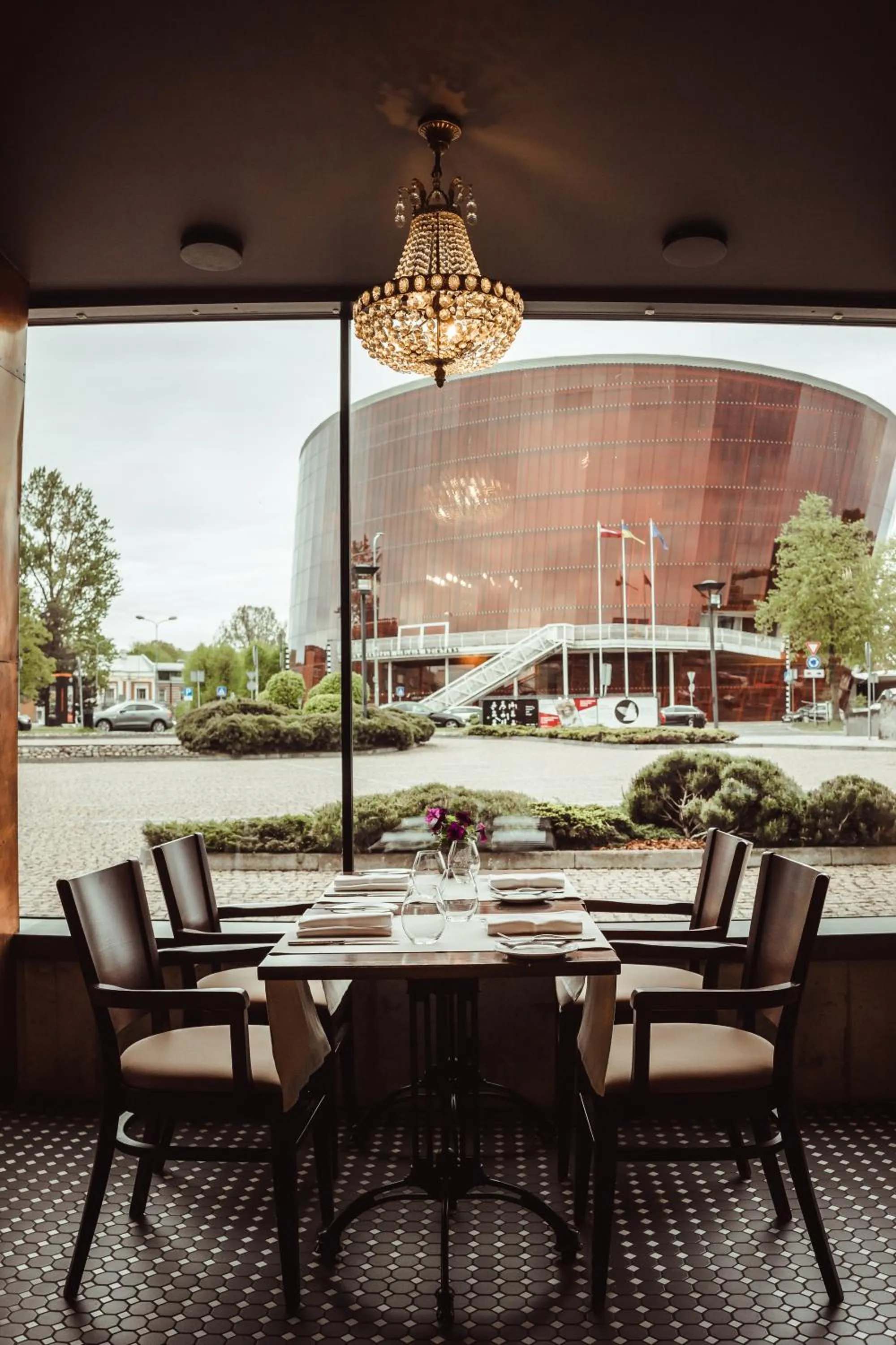 Restaurant/places to eat in Promenade Hotel Liepaja