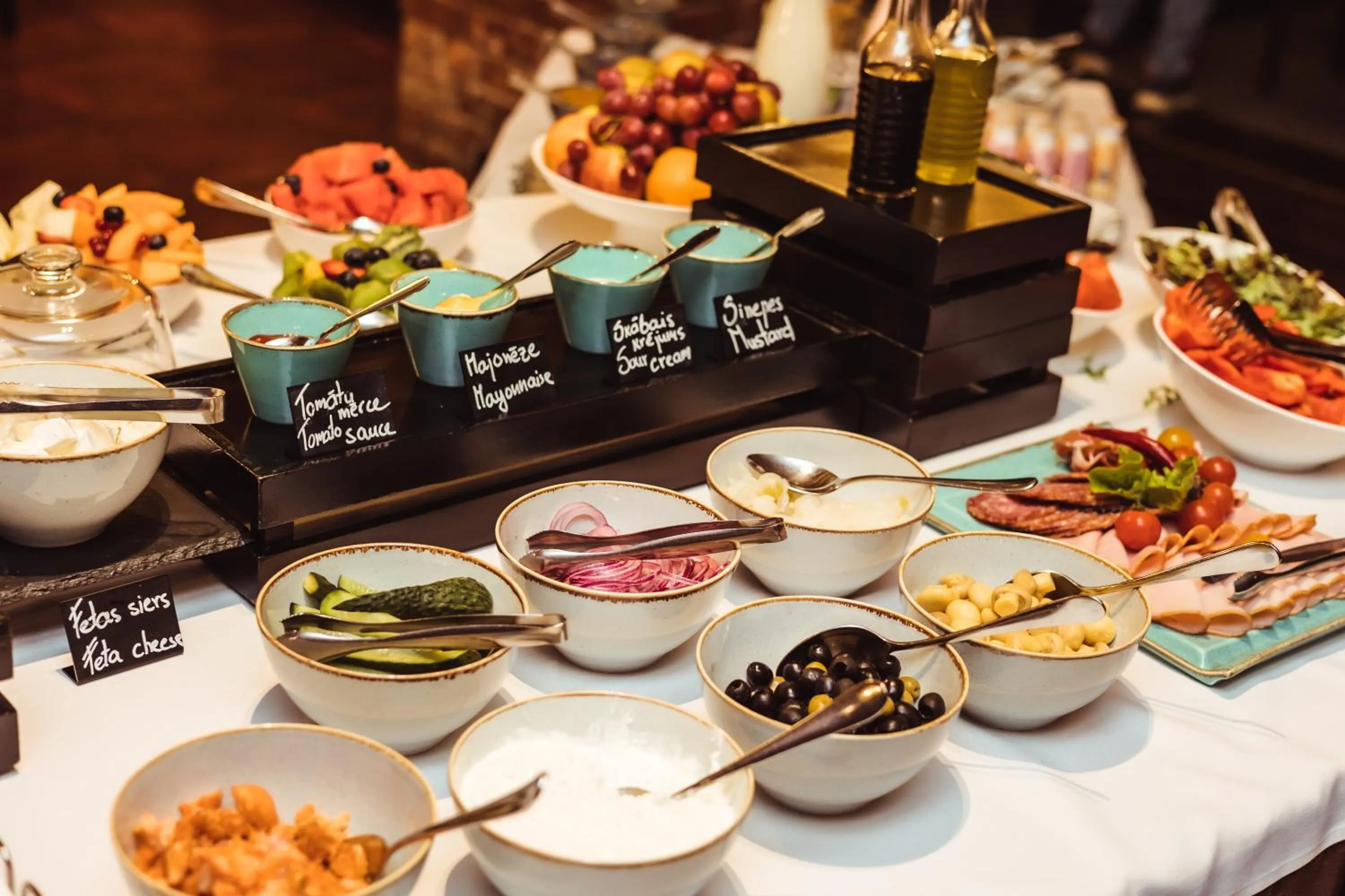 Breakfast in Promenade Hotel Liepaja