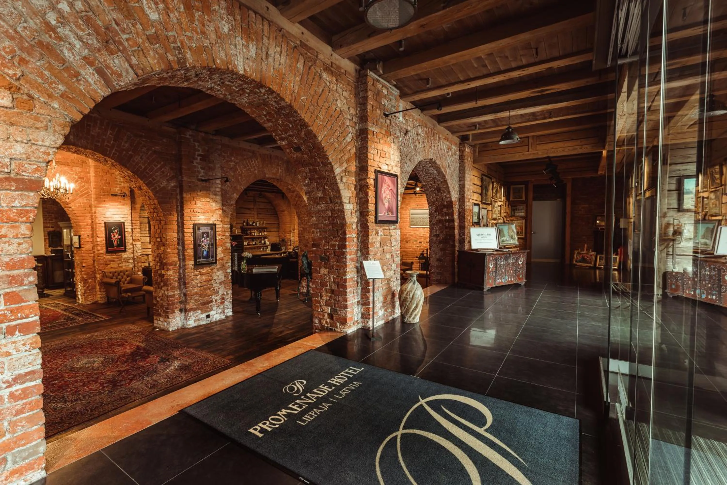 Lobby or reception in Promenade Hotel Liepaja