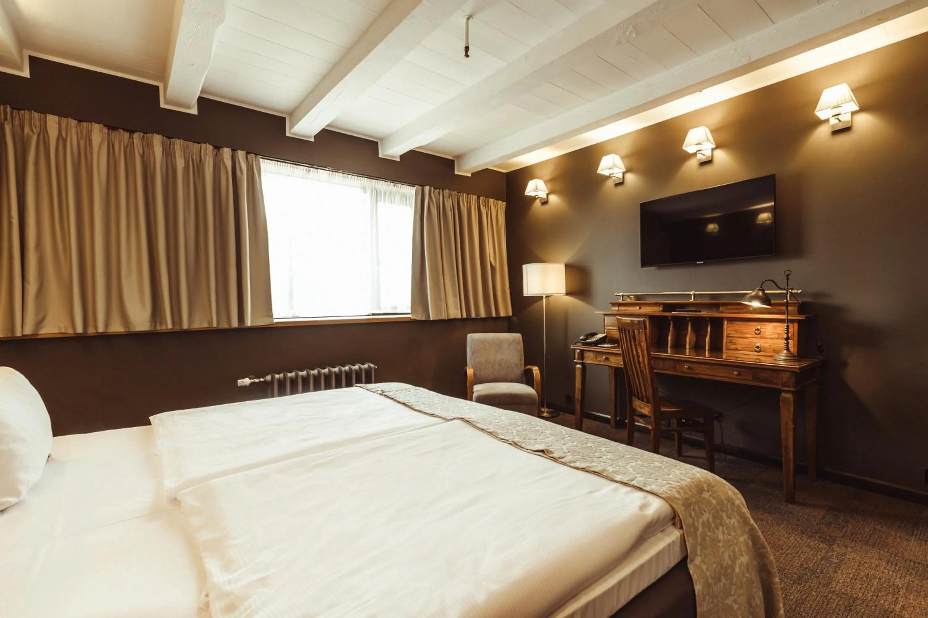 Bedroom, Bed in Promenade Hotel Liepaja