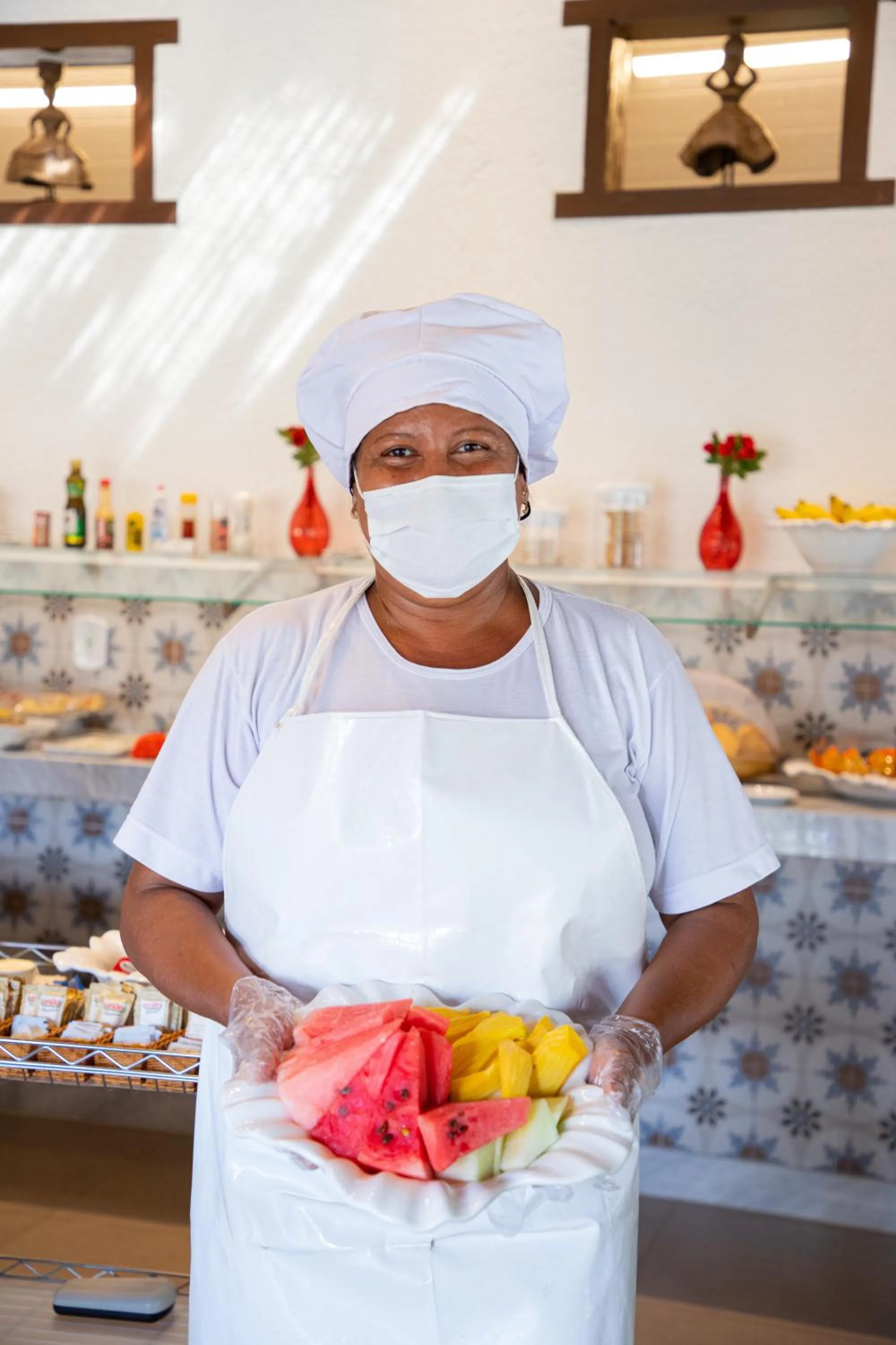 Breakfast in Tororao Hotel Pousada