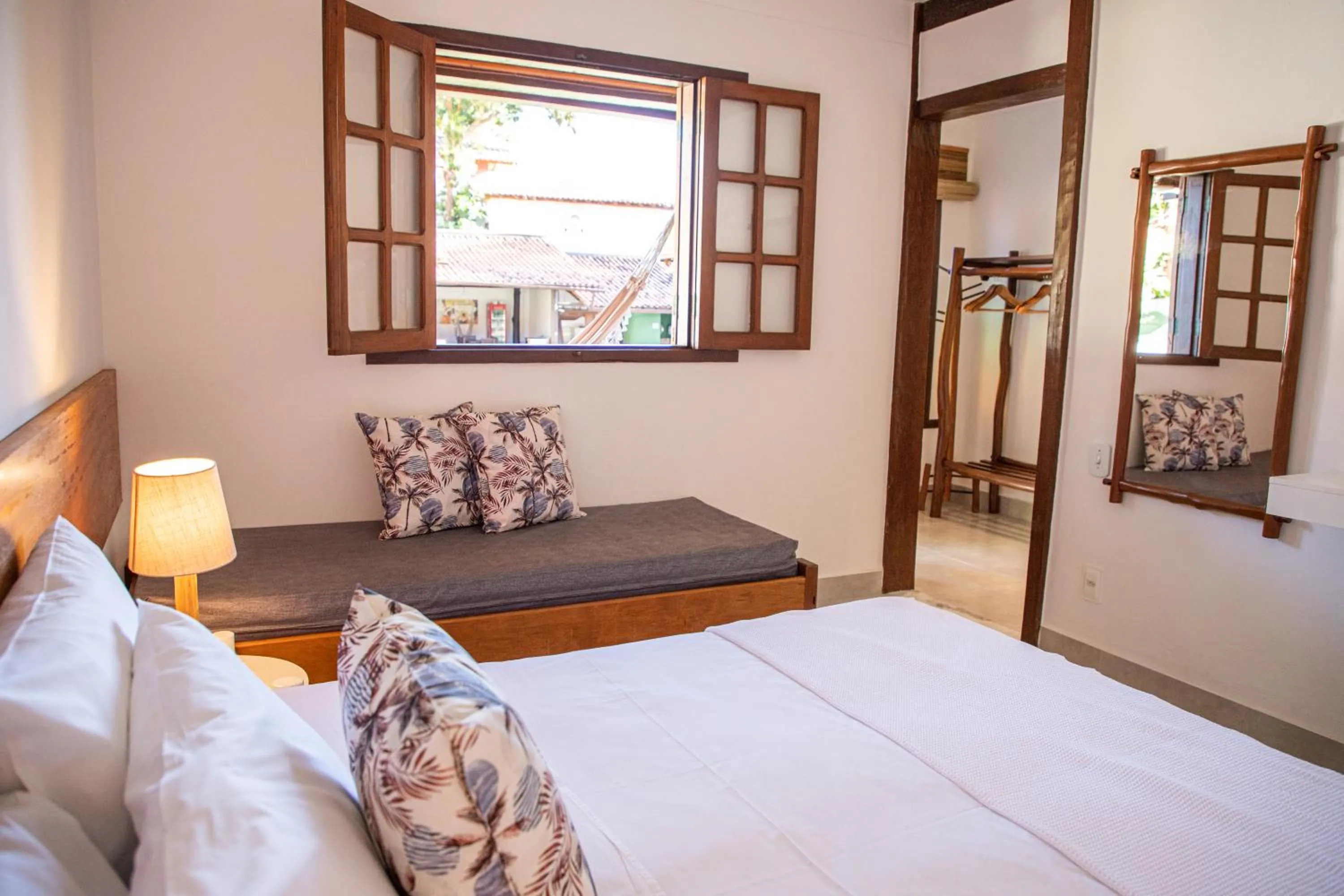 Bed in Tororao Hotel Pousada