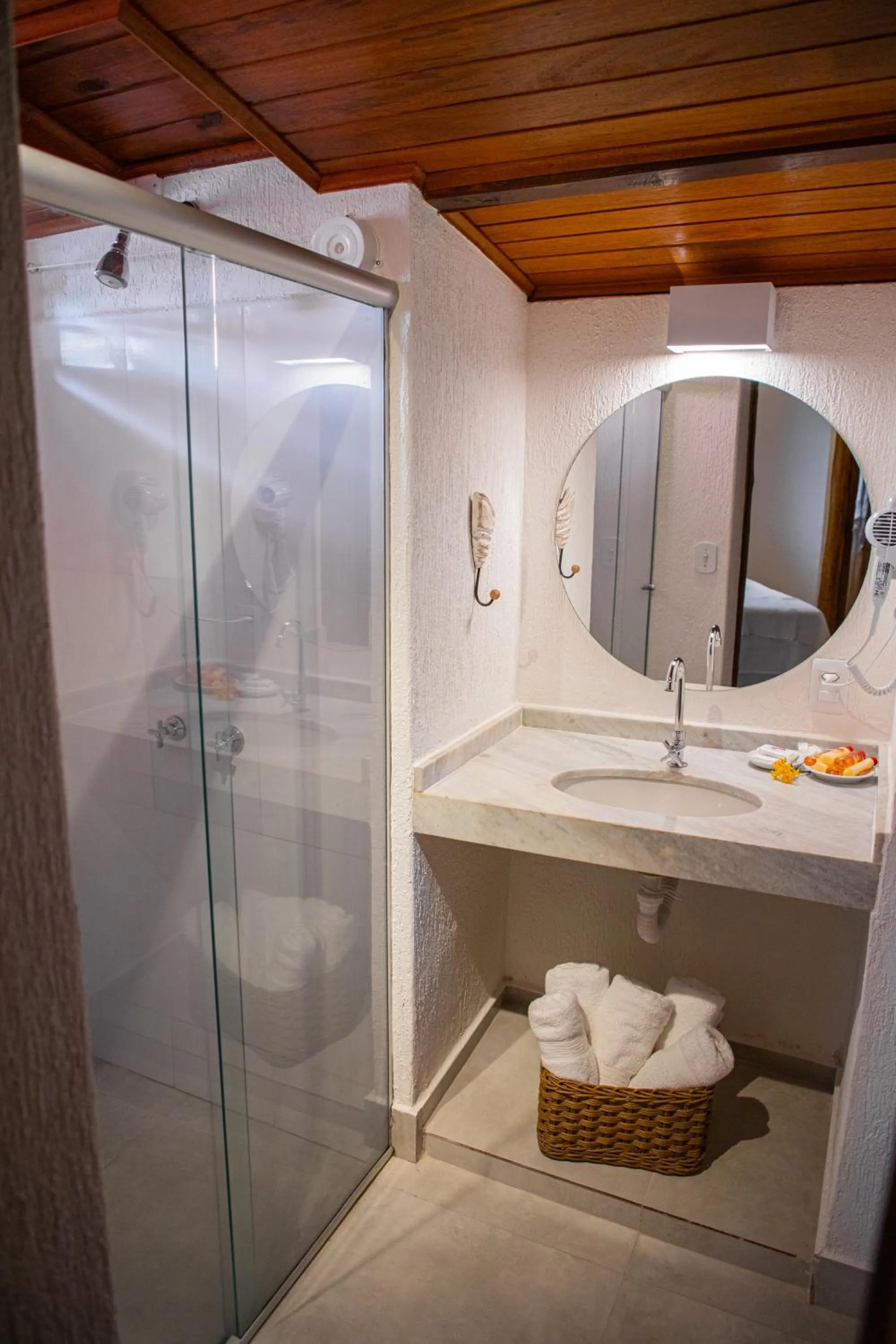 Bathroom in Tororao Hotel Pousada