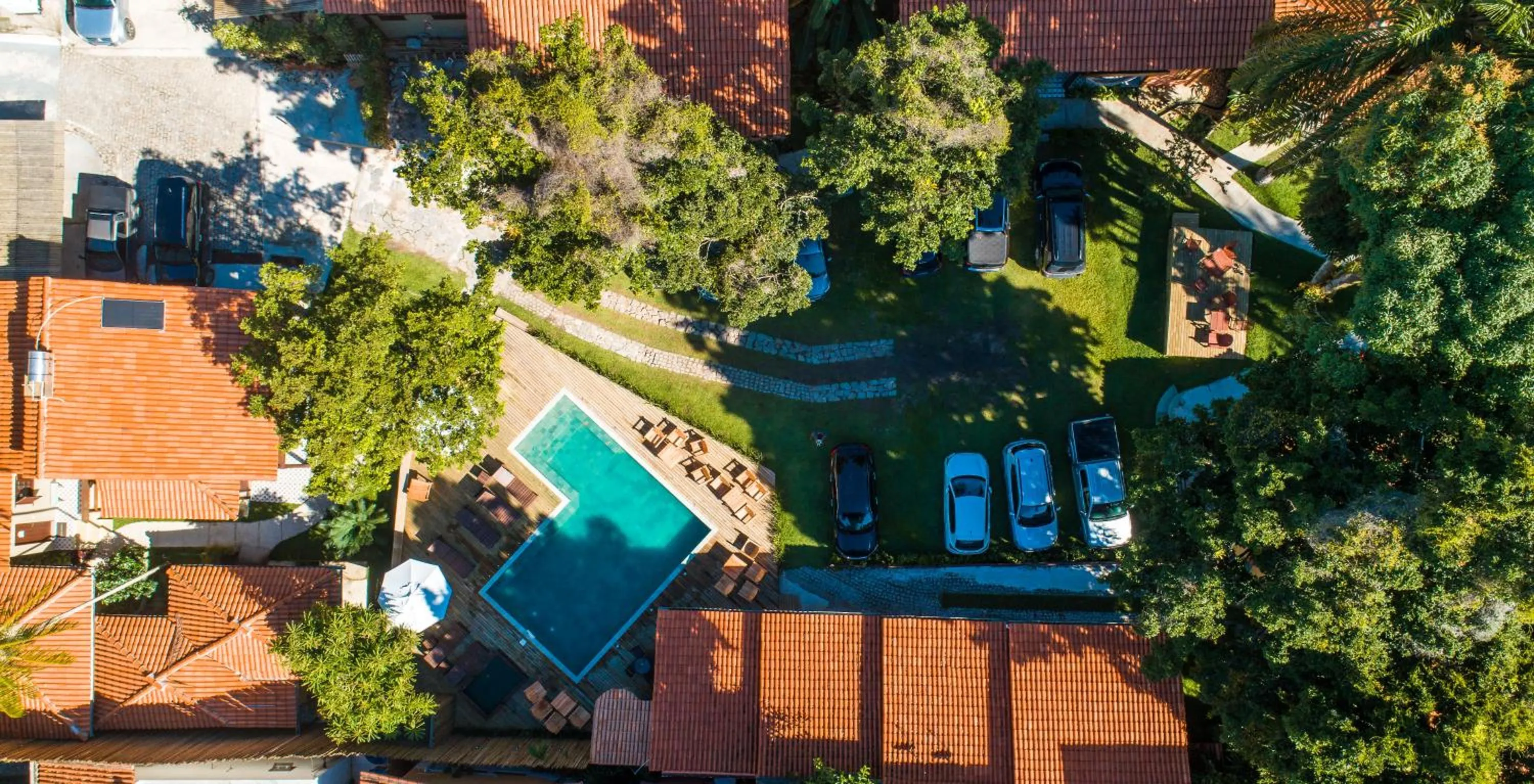 Bird's eye view in Tororao Hotel Pousada