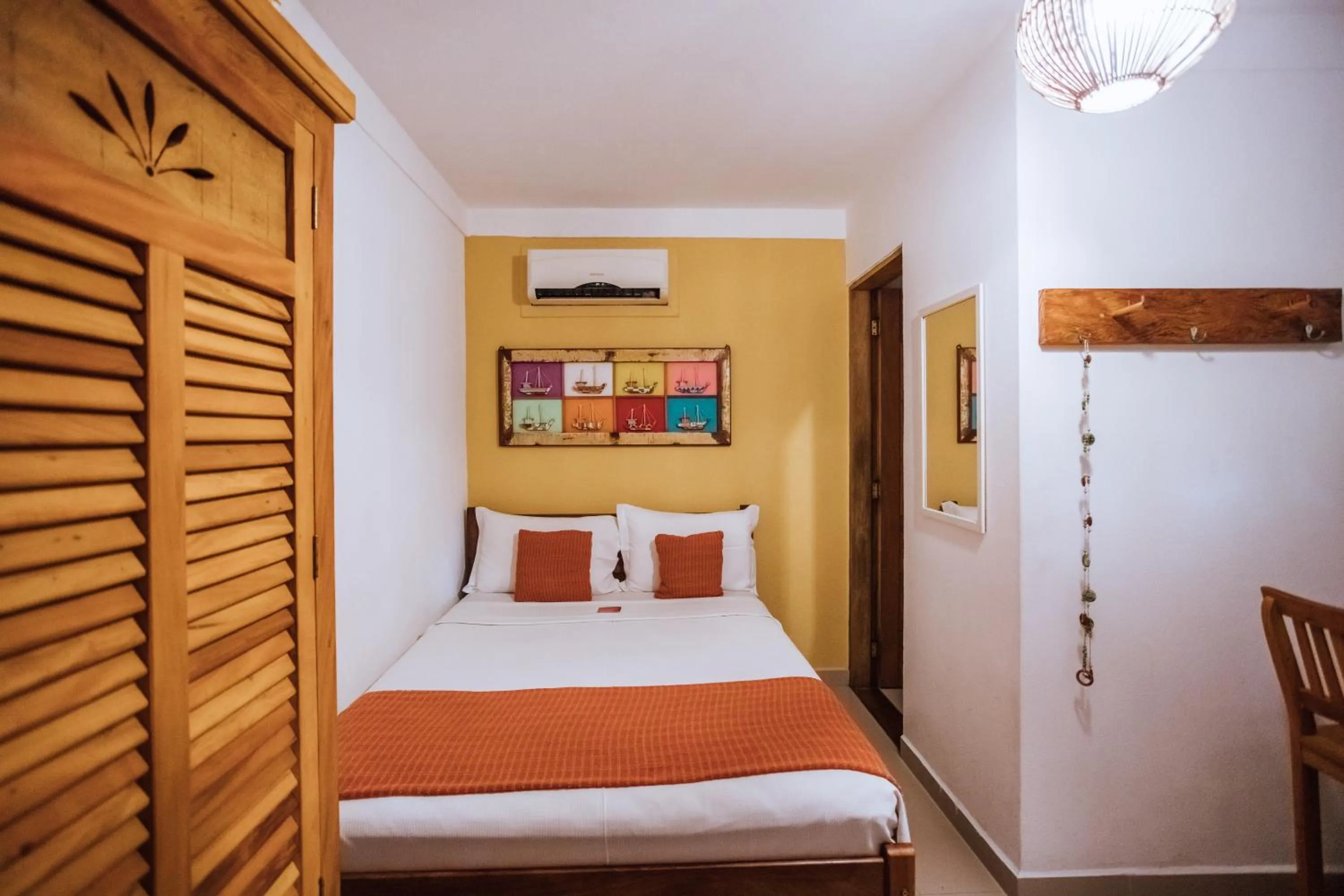 Photo of the whole room, Bed in Pousada Terra Madre