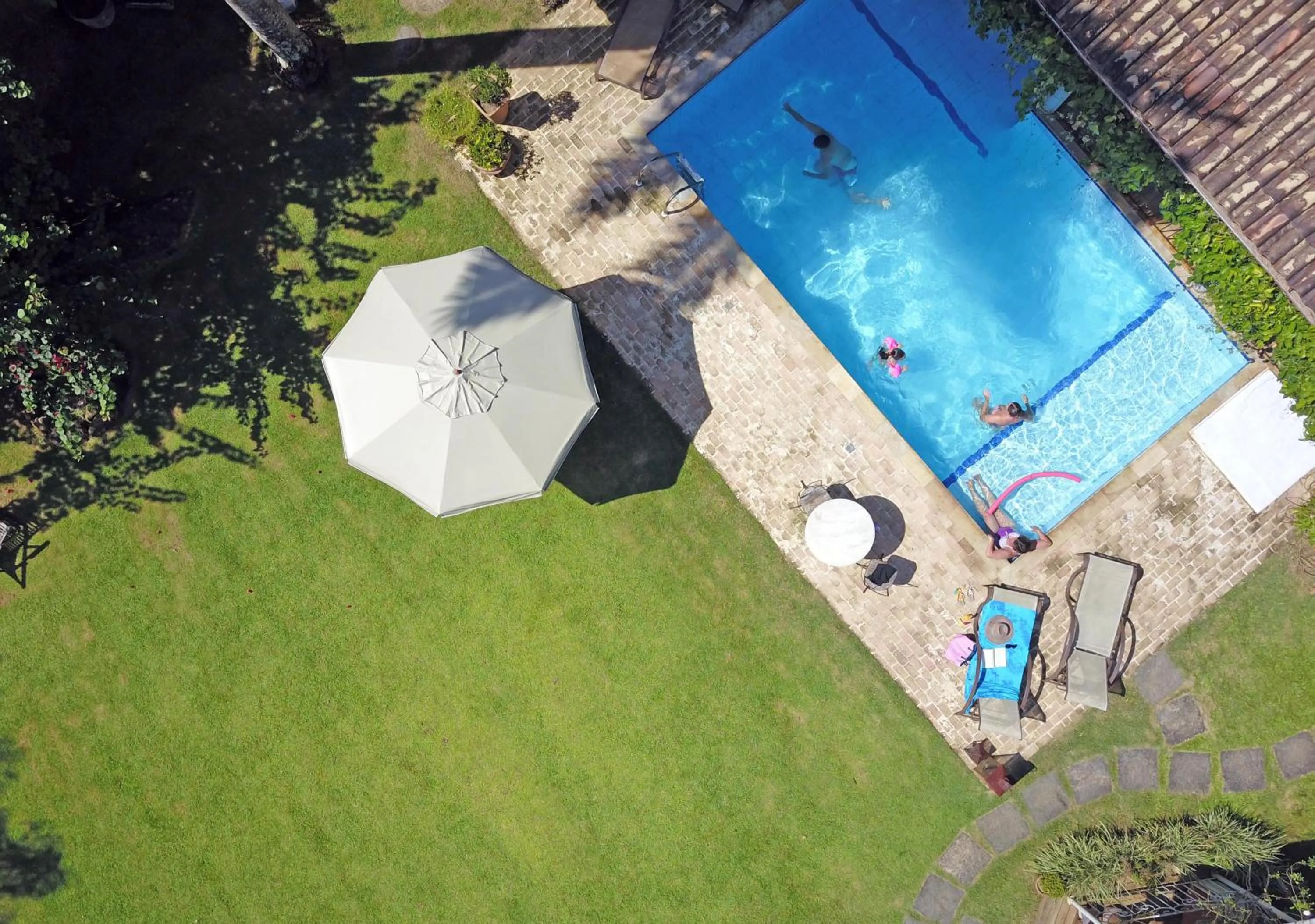 Bird's eye view in Pousada Terra Madre