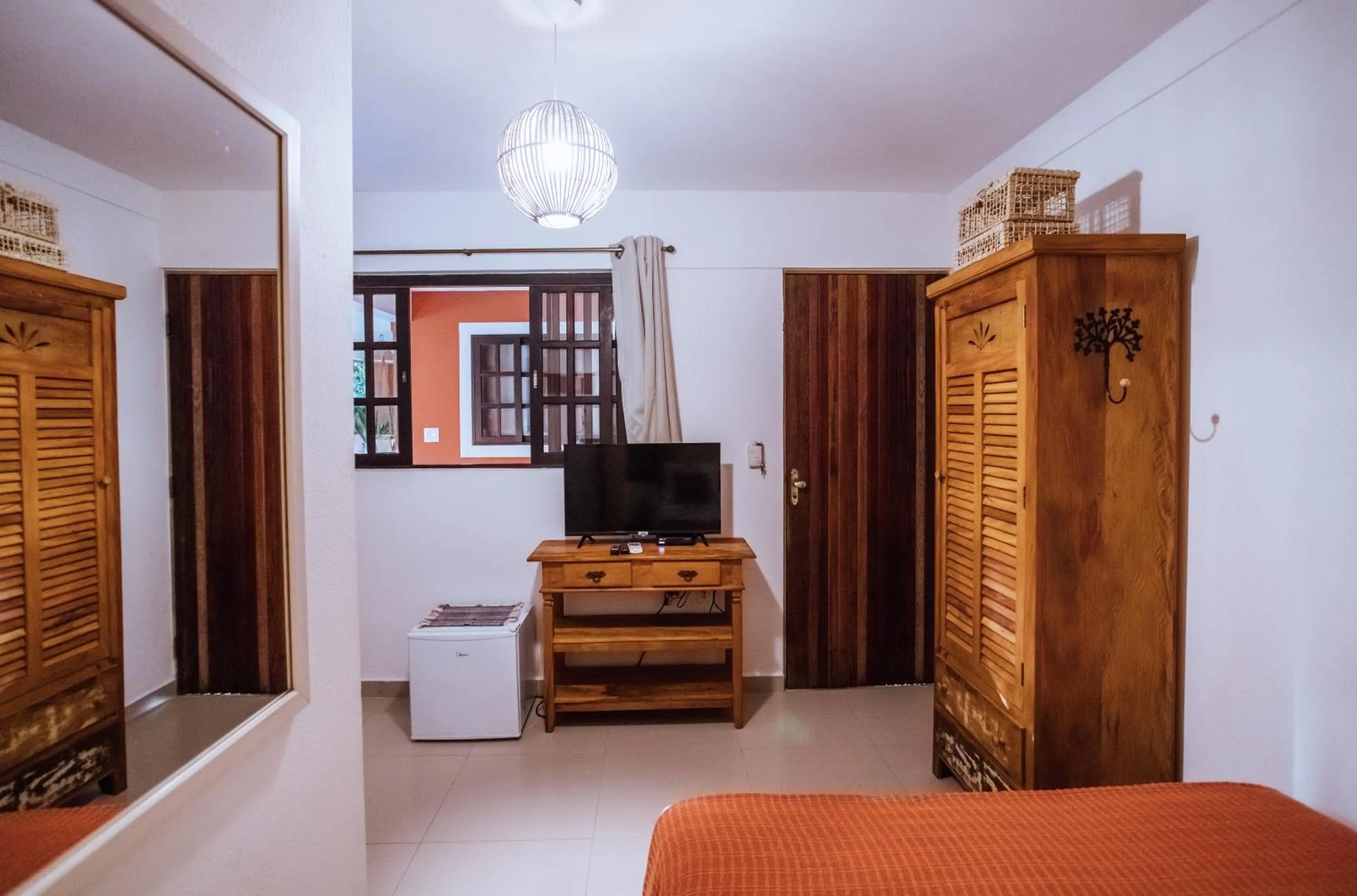 TV and multimedia, Bed in Pousada Terra Madre