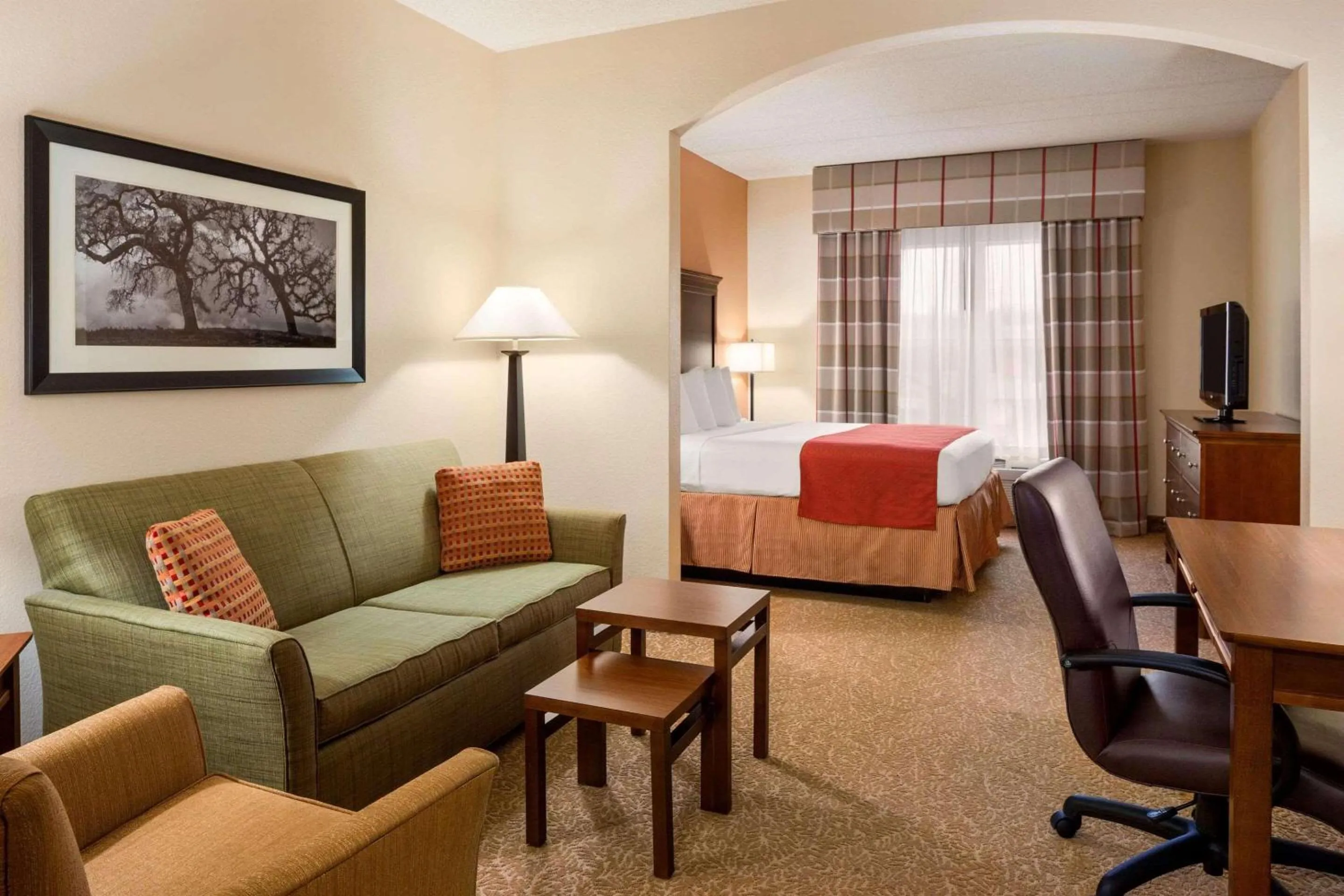 Bedroom, Bed in Country Inn & Suites by Radisson, Anderson, SC