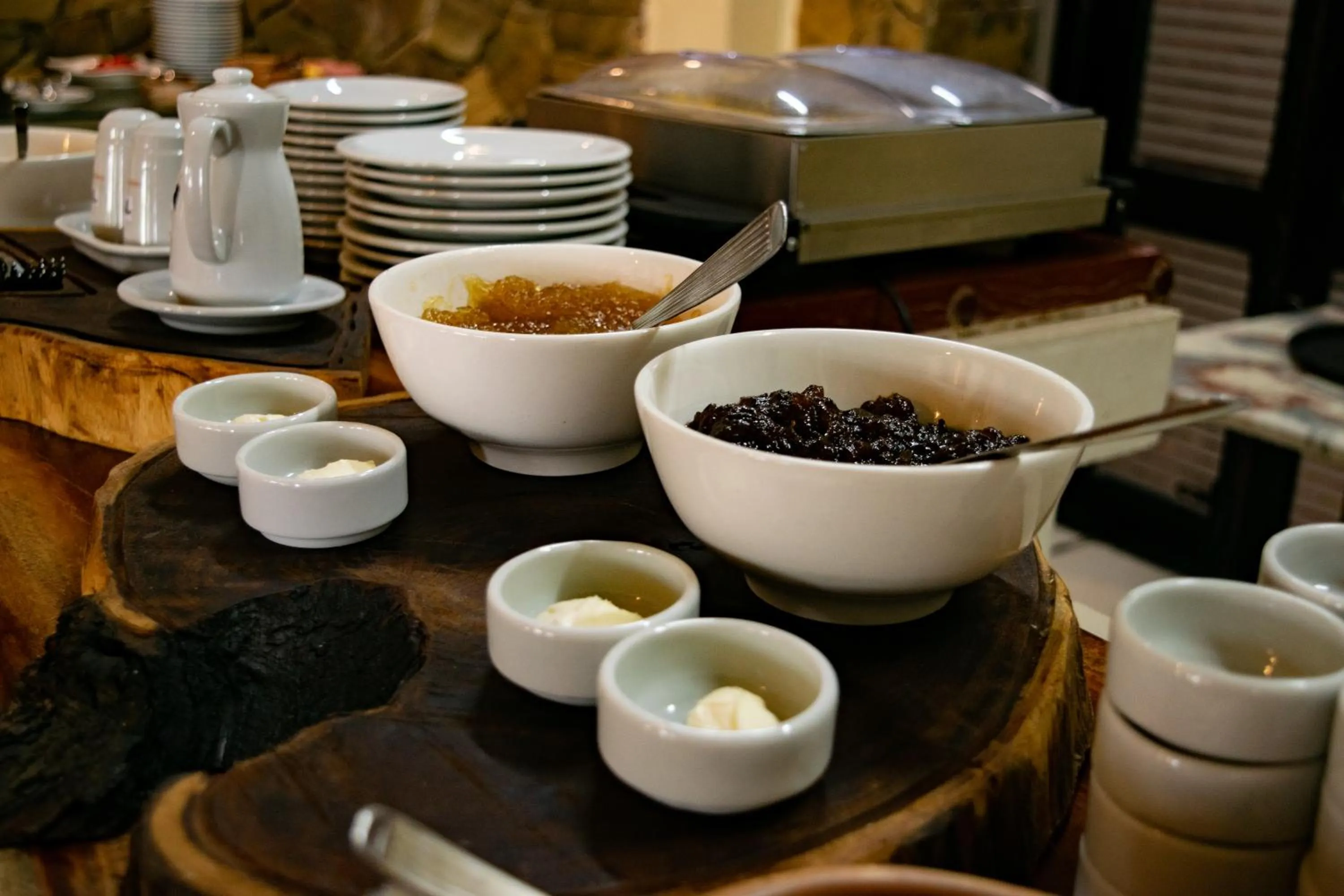 Buffet breakfast in Hotel Inkai