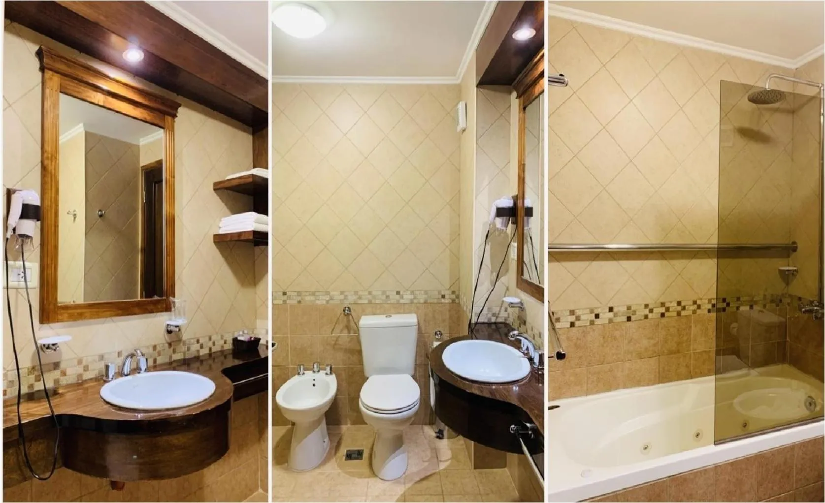 Shower in Patagonia Queen Hotel Boutique