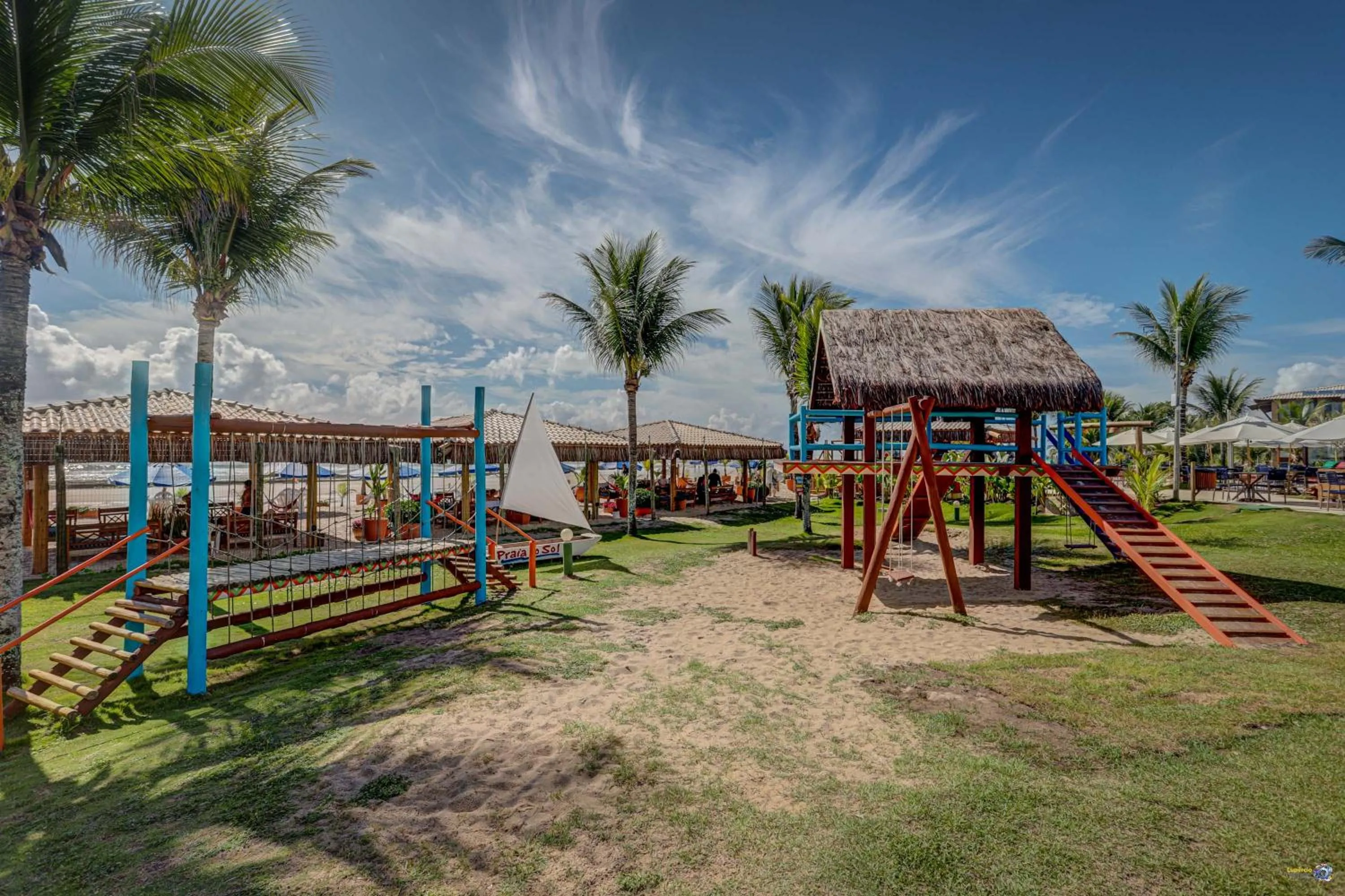 Children play ground in Hotel Praia do Sol