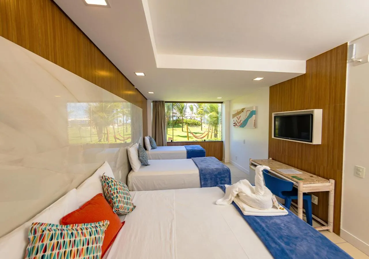 Bed in Hotel Praia do Sol