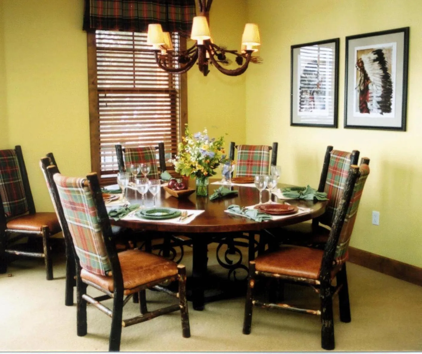 Dining area in Teton Club