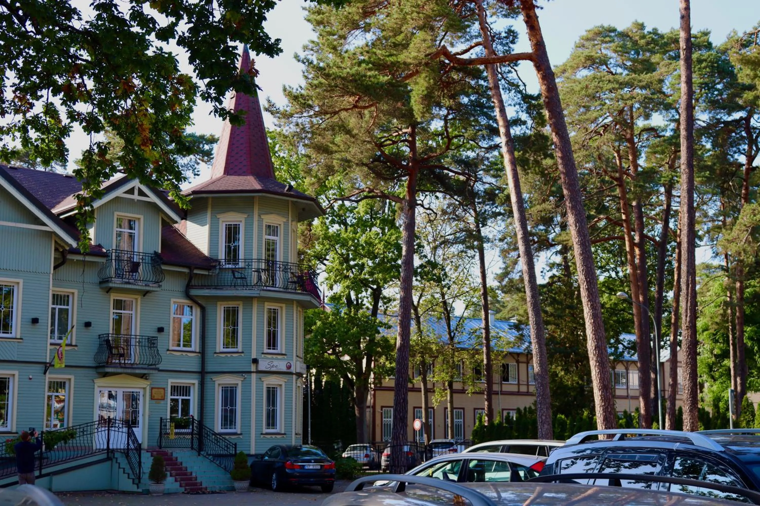 Property building in Pegasa Pils Spa Hotel