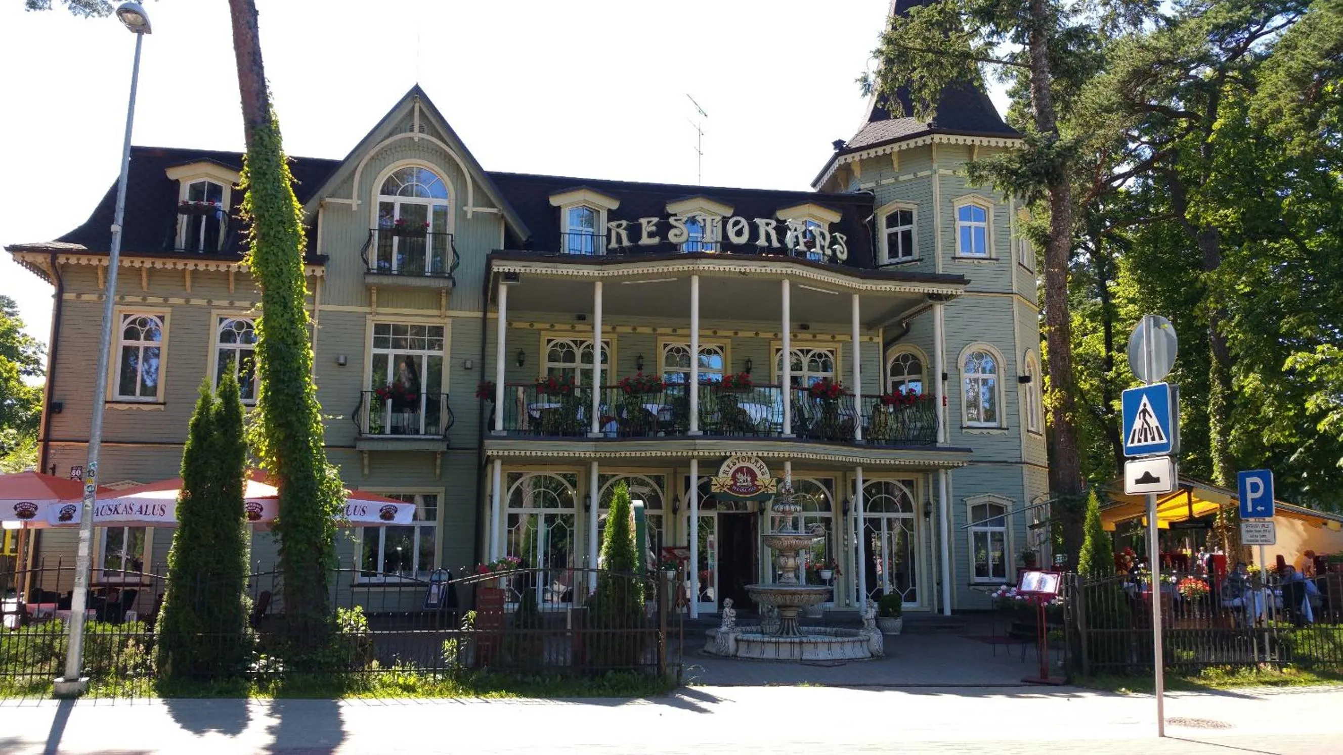 Property building in Pegasa Pils Spa Hotel