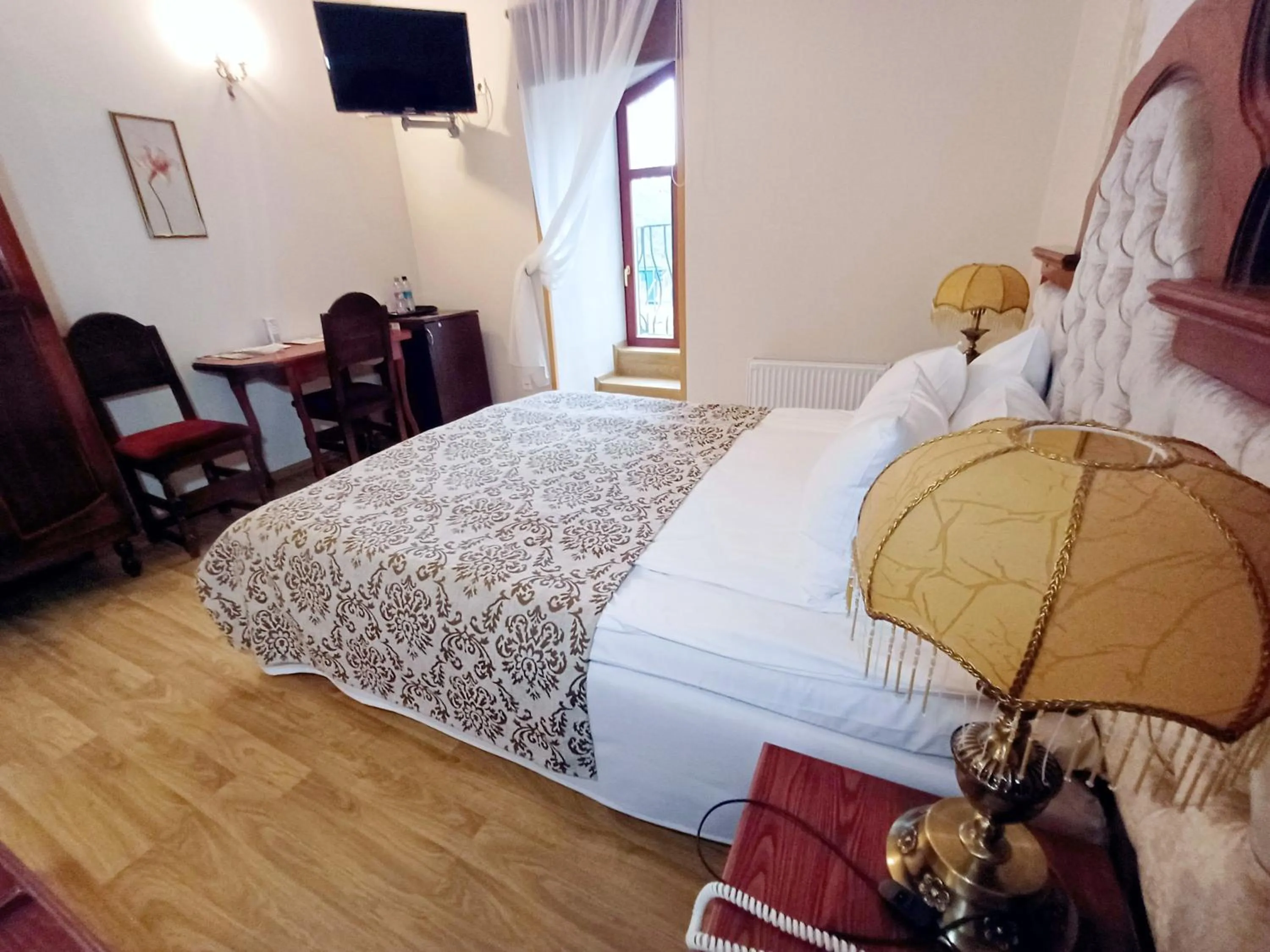 Bed in Pegasa Pils Spa Hotel