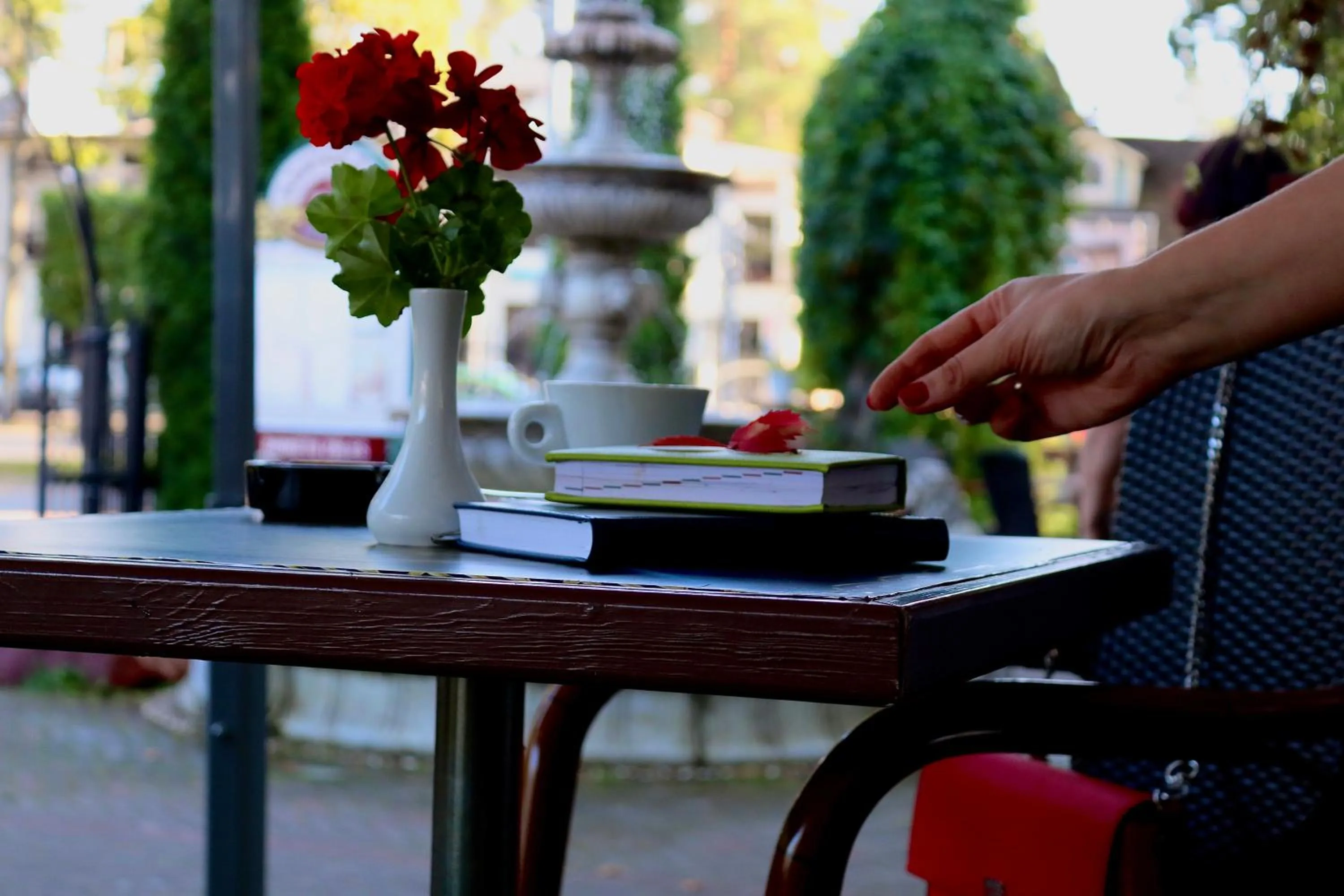 Balcony/Terrace in Pegasa Pils Spa Hotel