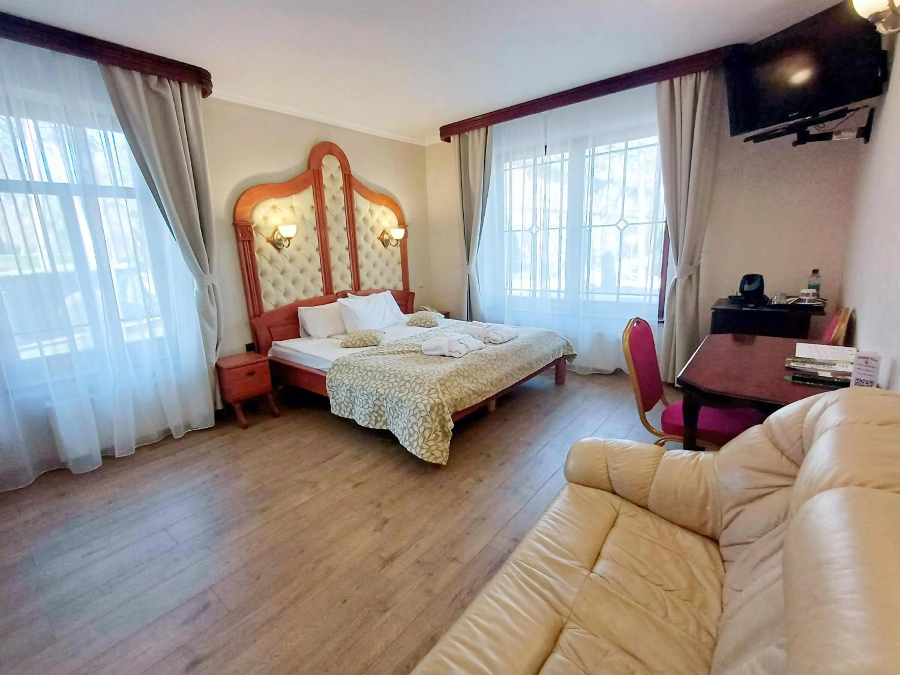 Bedroom, Bed in Pegasa Pils Spa Hotel