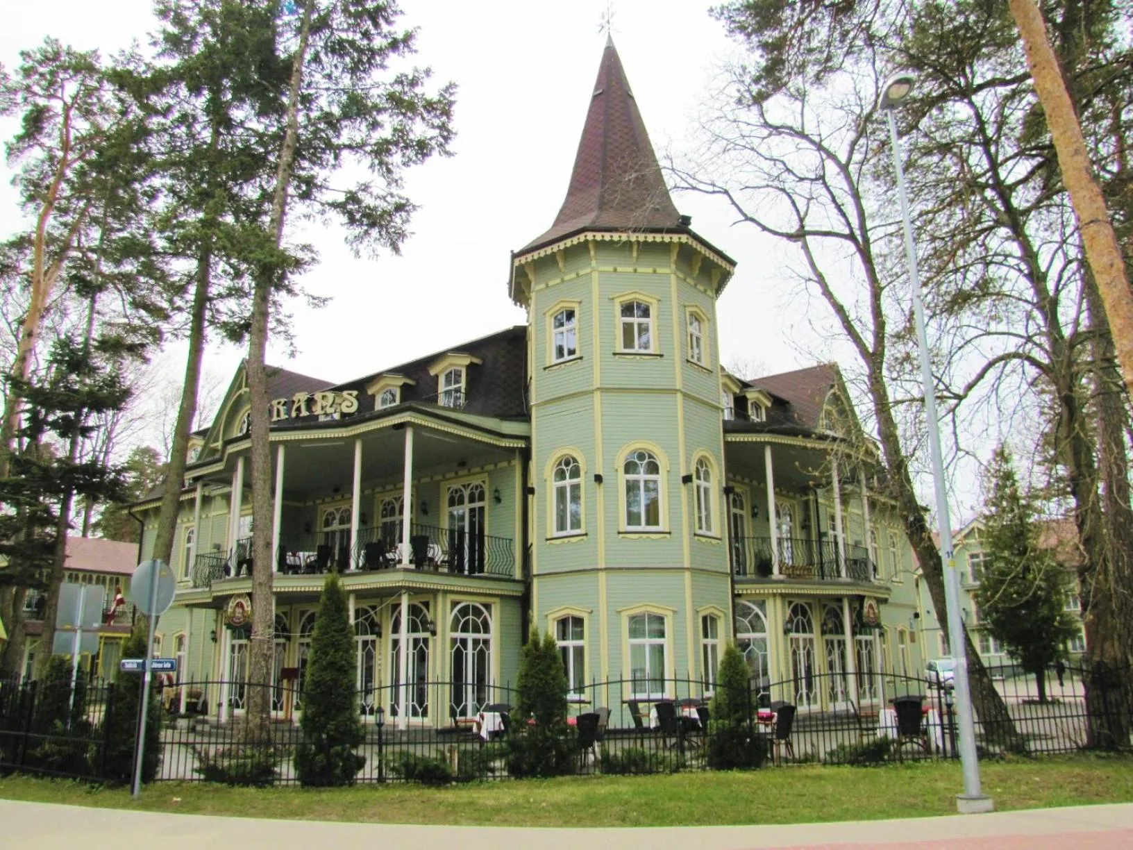 Property building in Pegasa Pils Spa Hotel