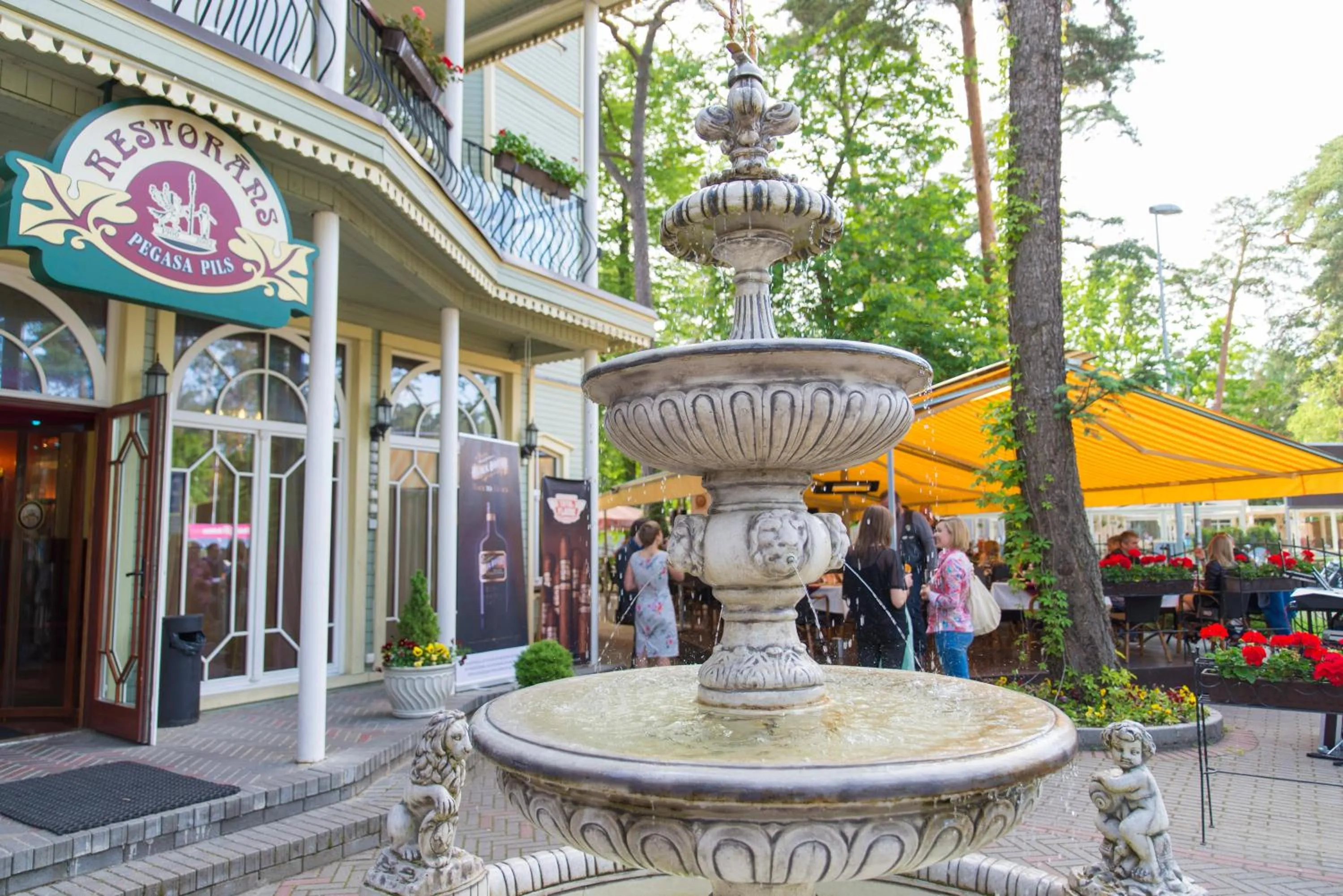 Restaurant/places to eat in Pegasa Pils Spa Hotel