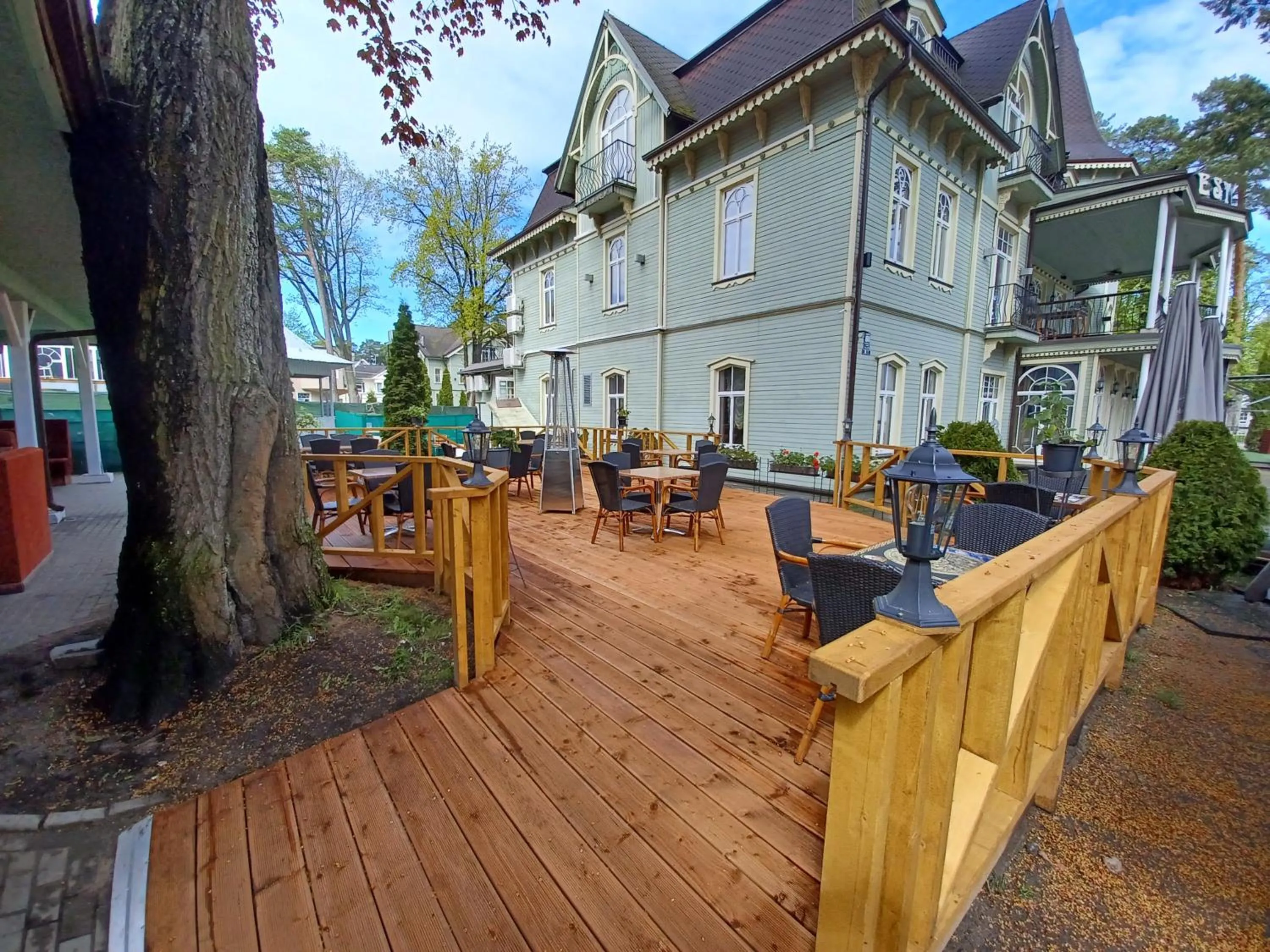 Property building in Pegasa Pils Spa Hotel