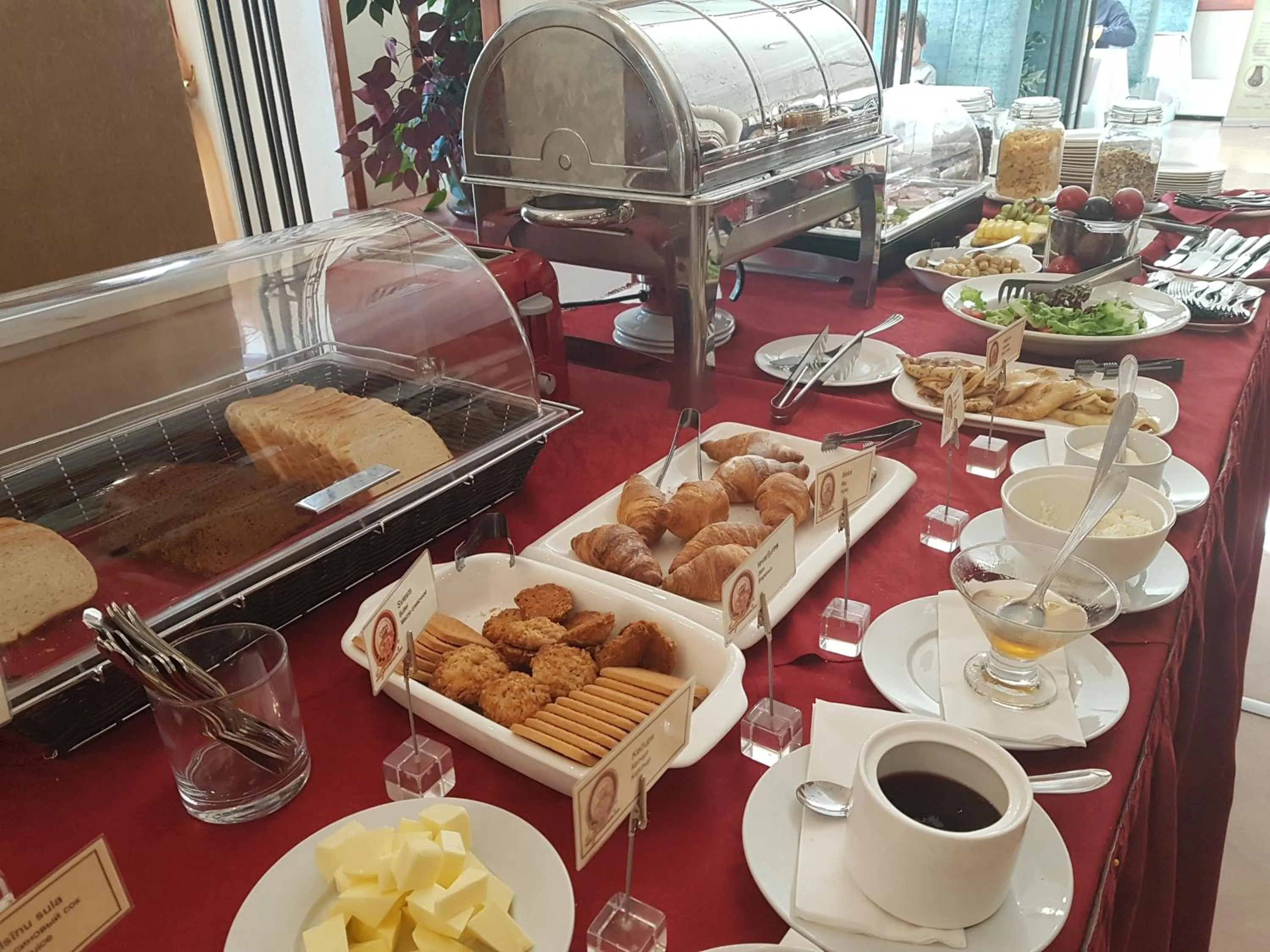 Food and drinks in Pegasa Pils Spa Hotel