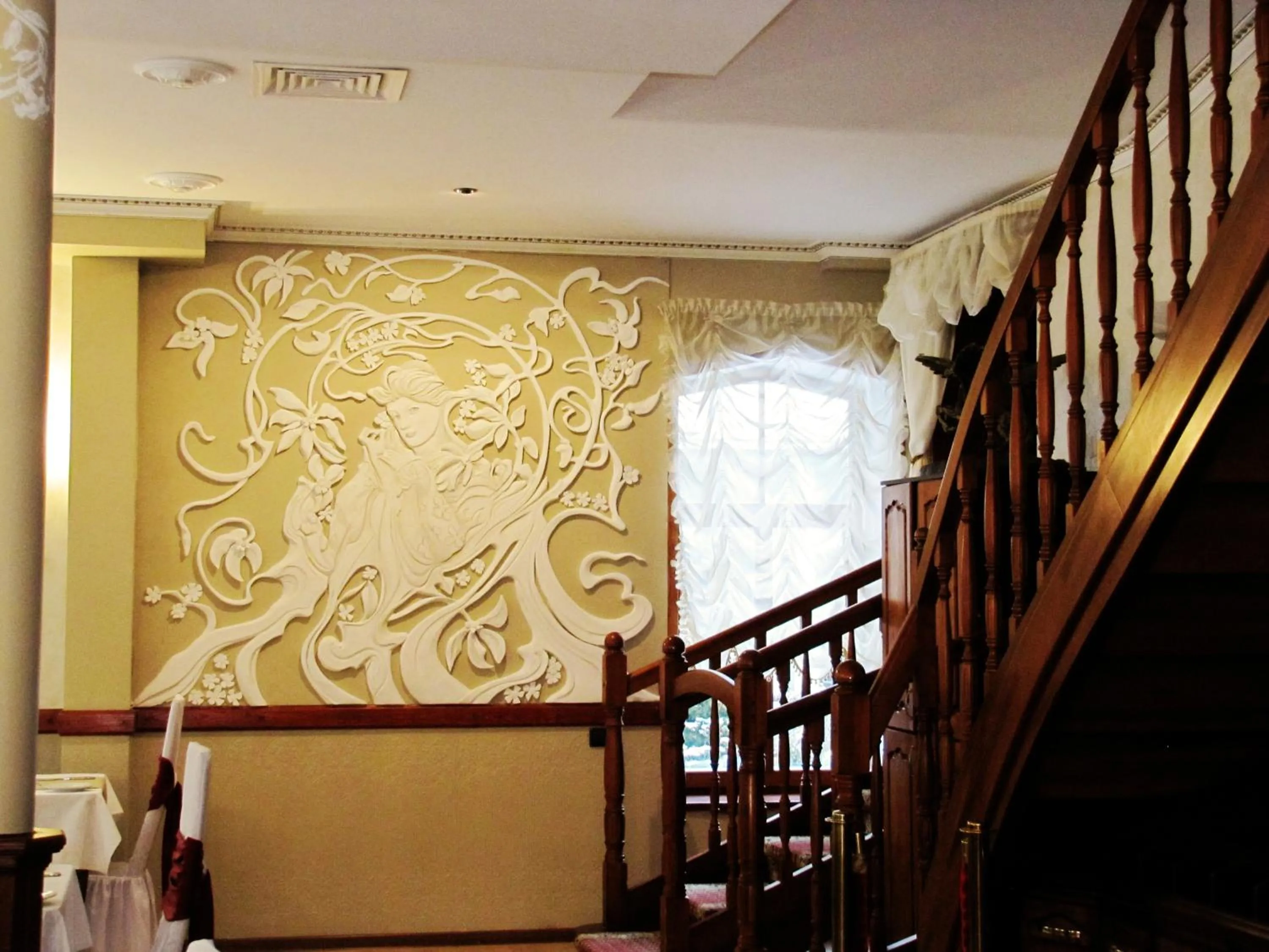 Decorative detail in Pegasa Pils Spa Hotel
