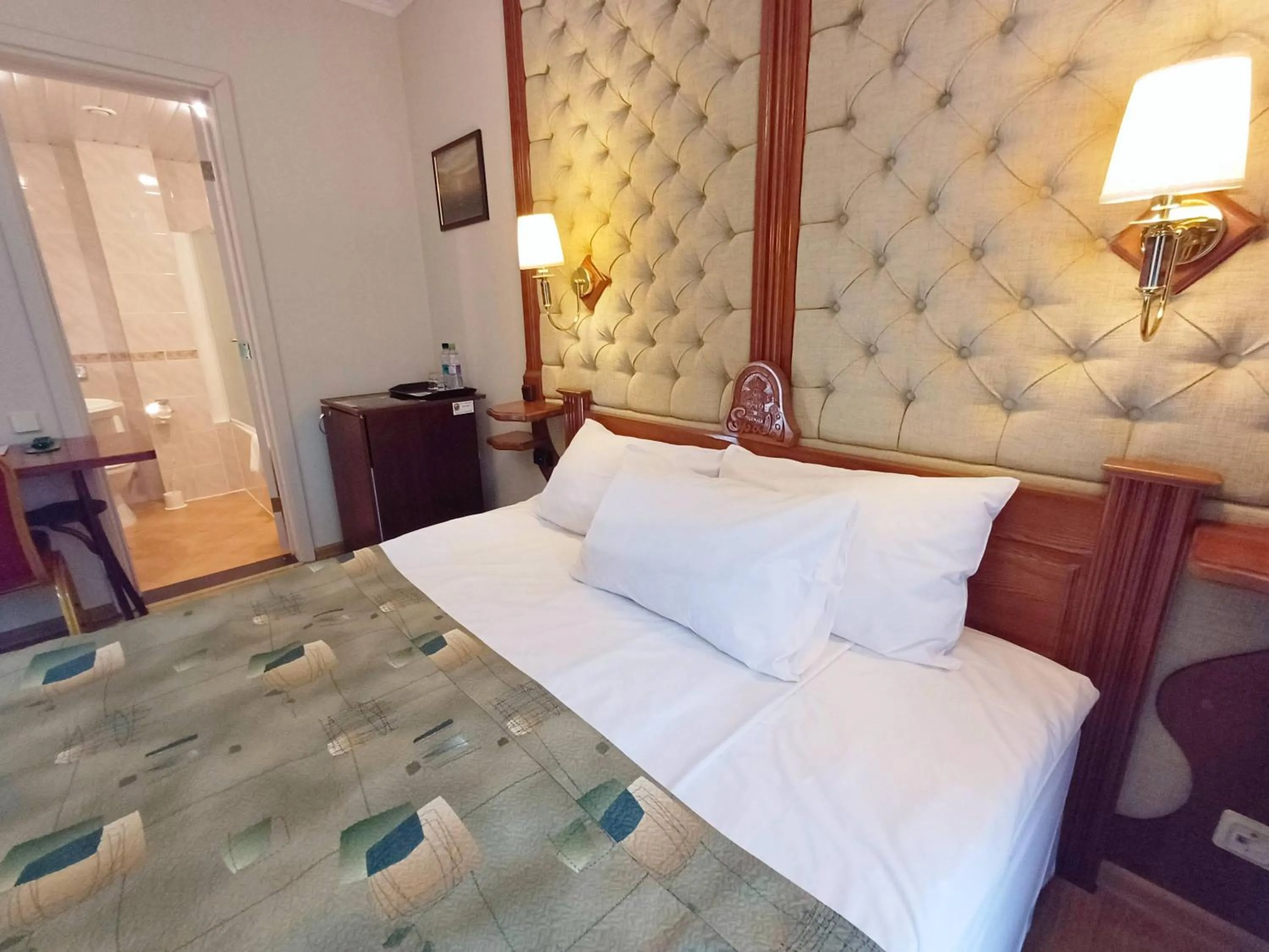 Bed in Pegasa Pils Spa Hotel