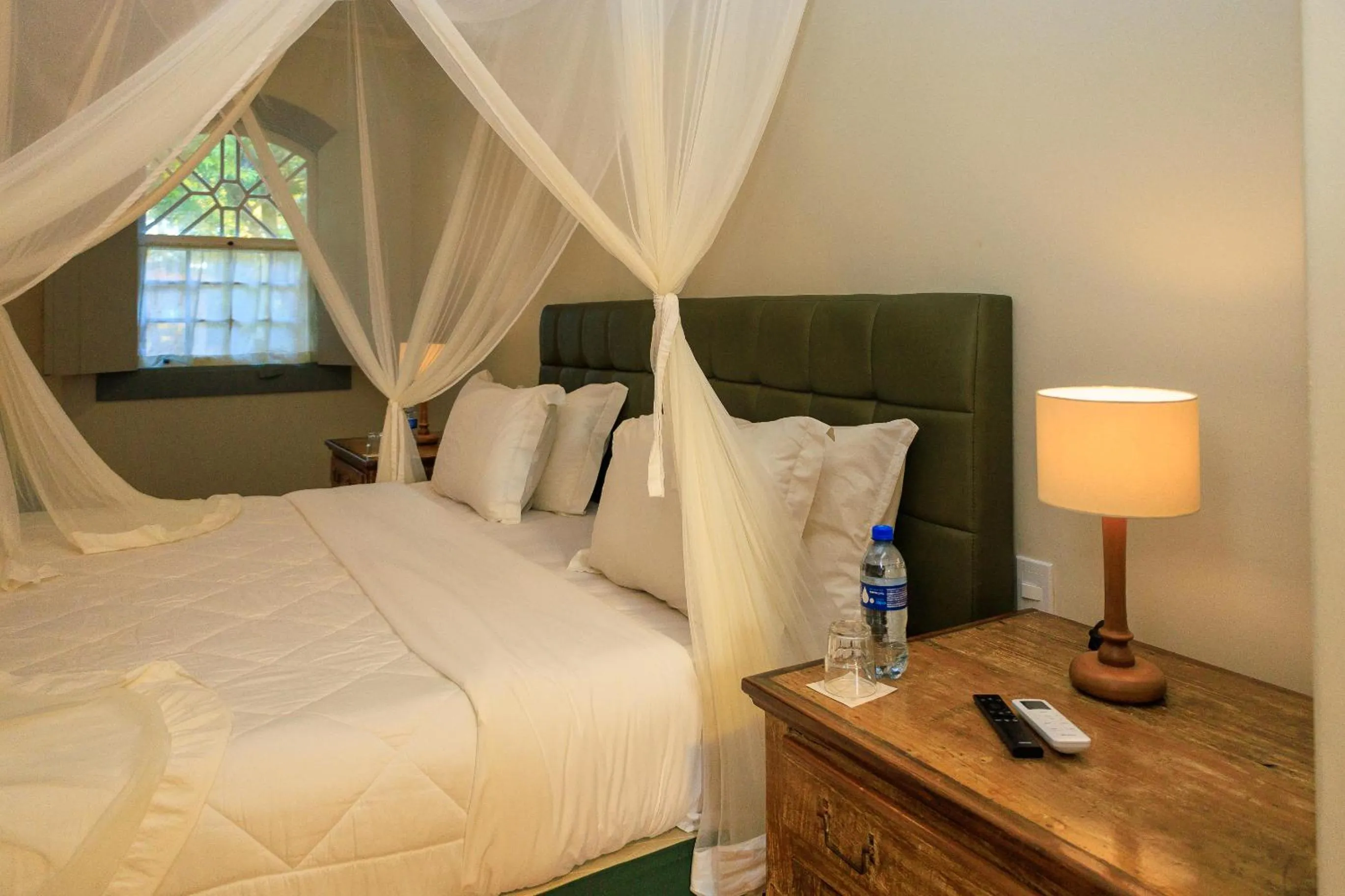 Bed in Vila Angatu Eco Resort & SPA