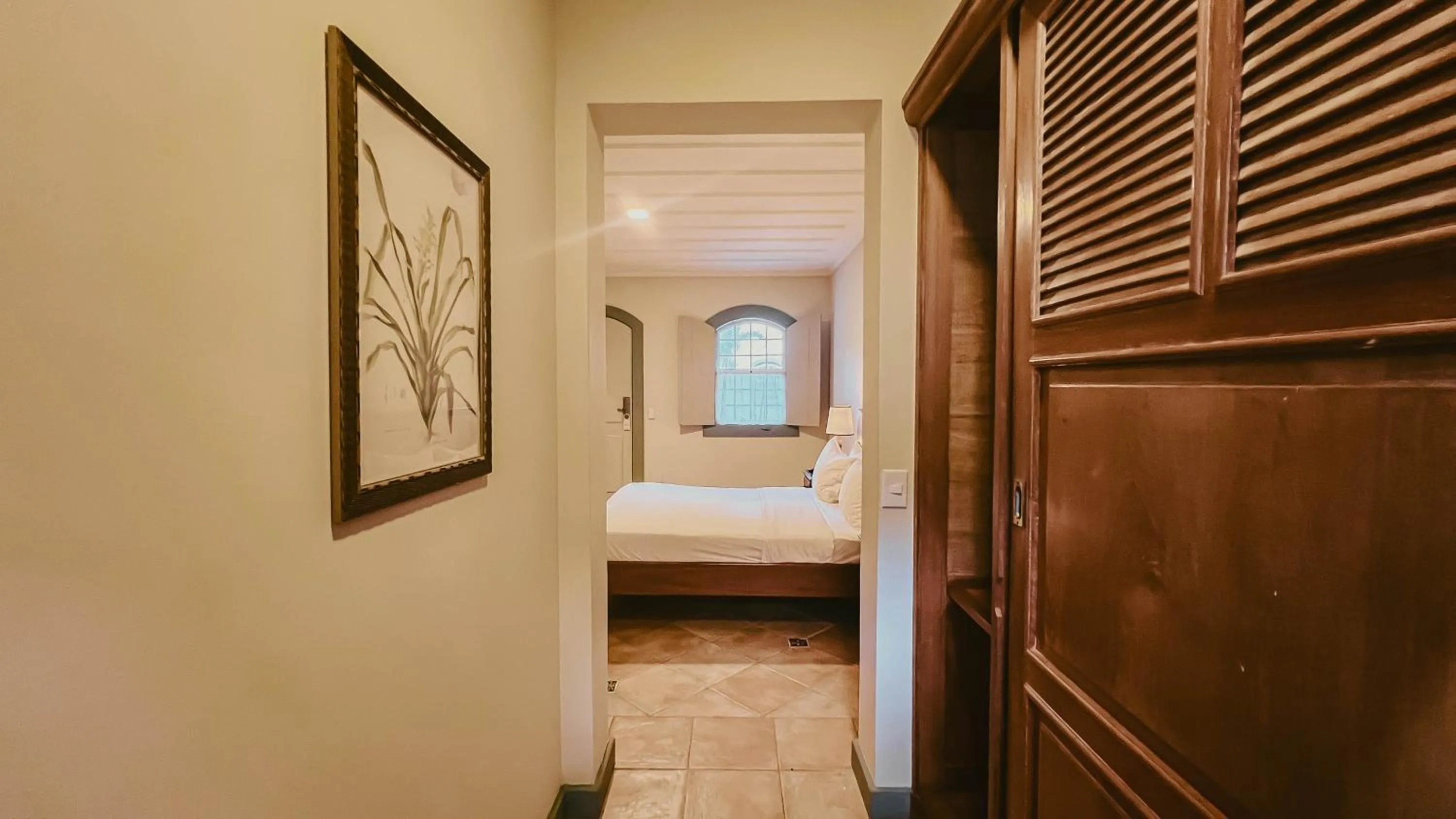 Bed in Vila Angatu Eco Resort & SPA