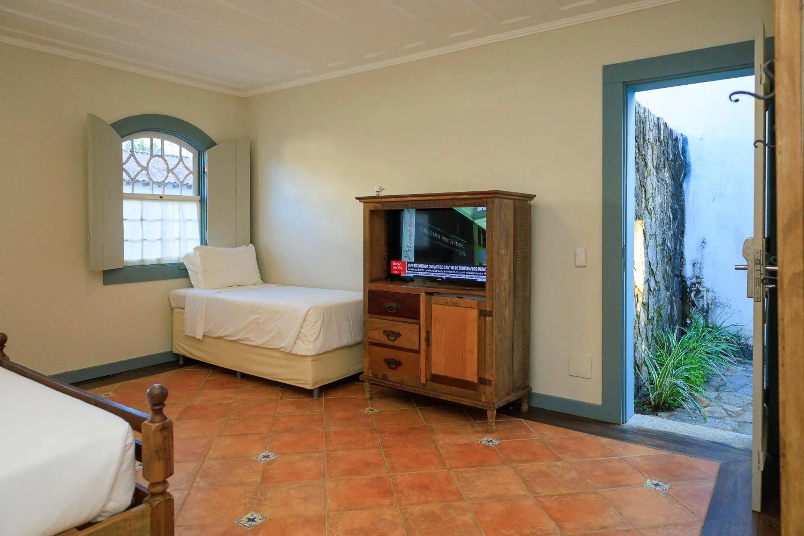 Bed in Vila Angatu Eco Resort & SPA