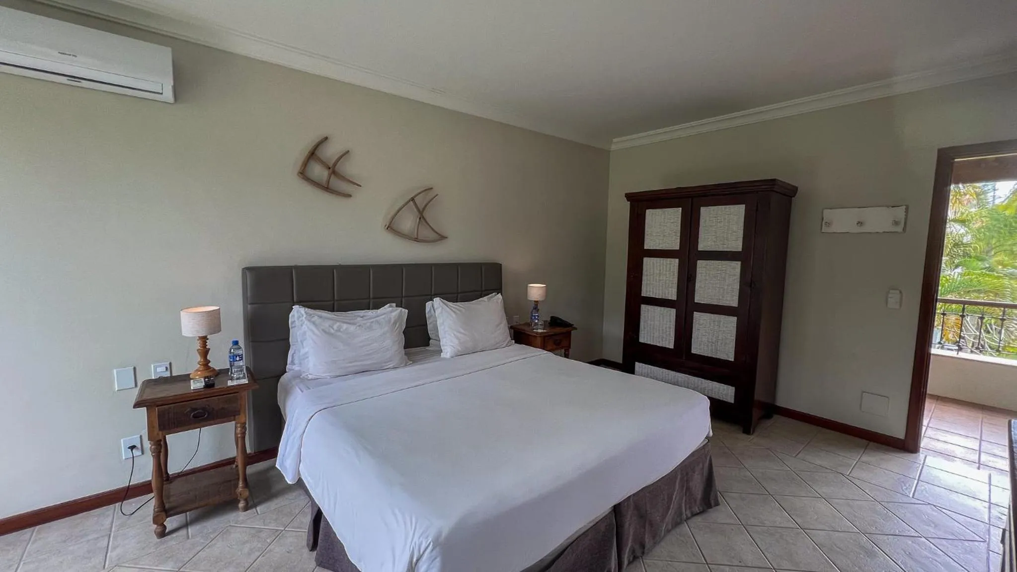 Bed in Vila Angatu Eco Resort & SPA