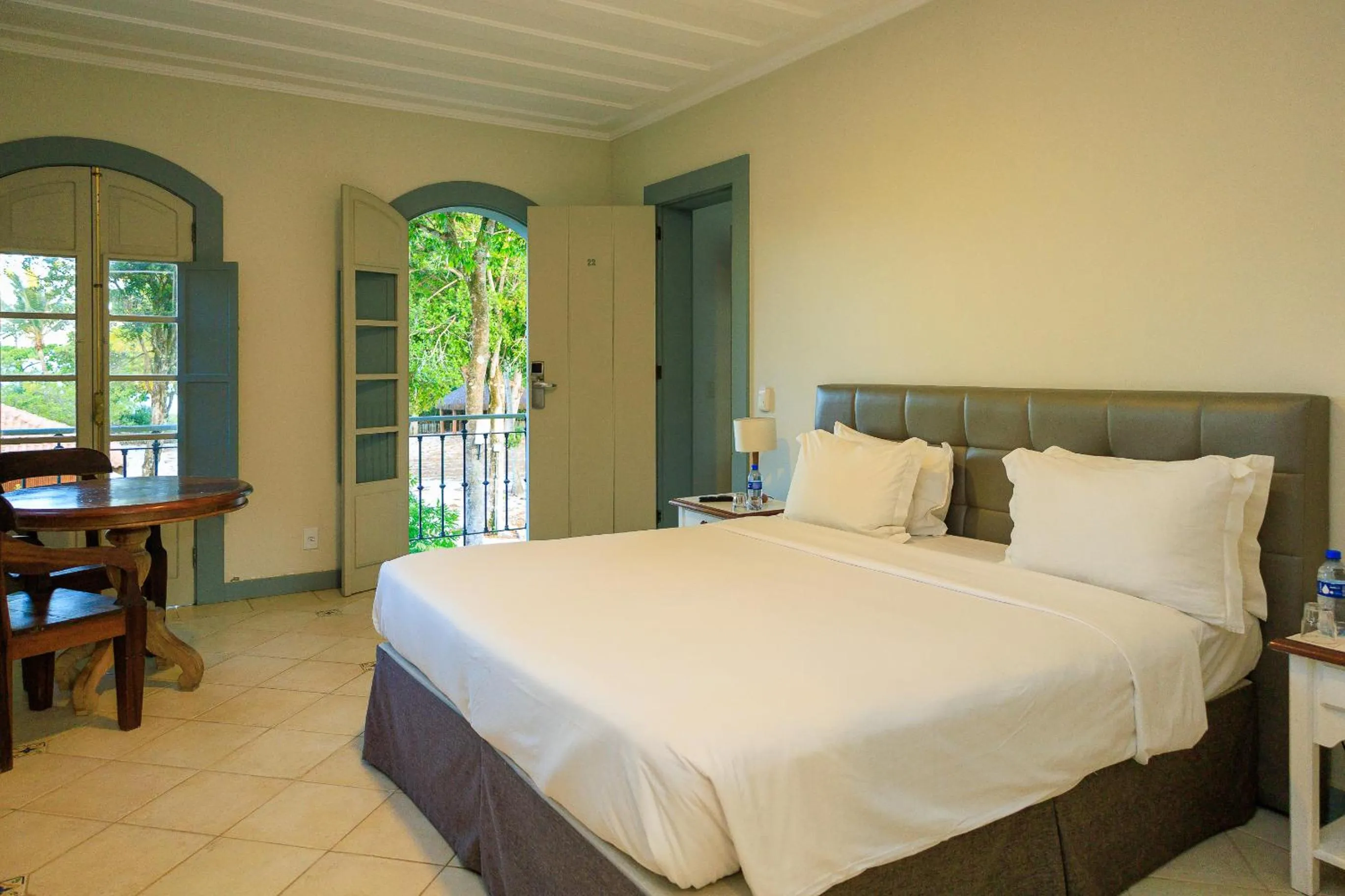 Bed in Vila Angatu Eco Resort & SPA