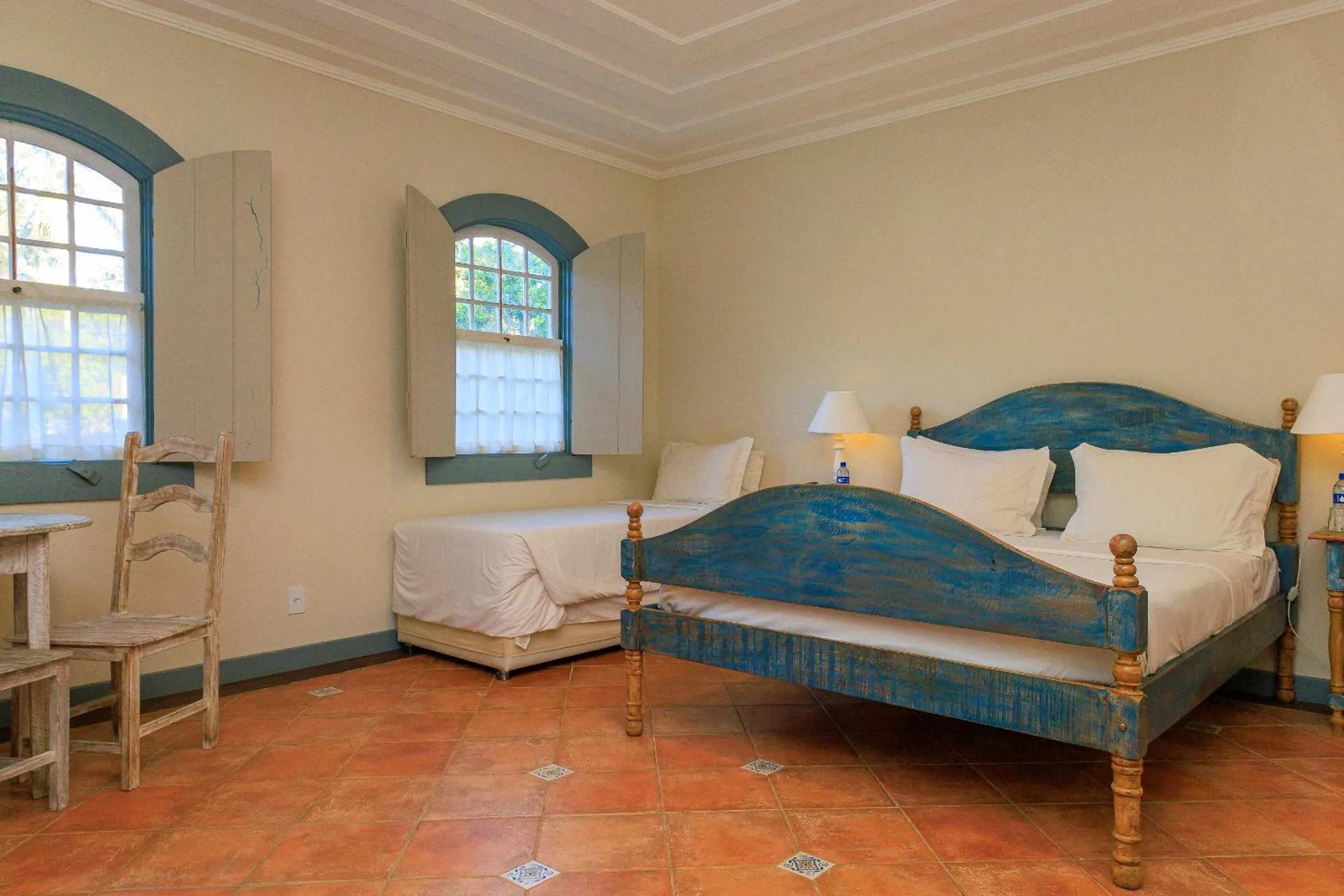 Bed in Vila Angatu Eco Resort & SPA