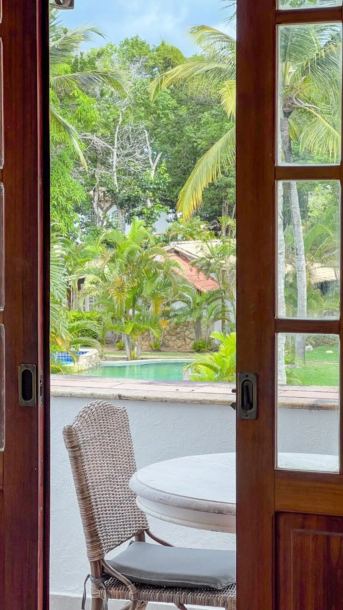 Patio in Vila Angatu Eco Resort & SPA