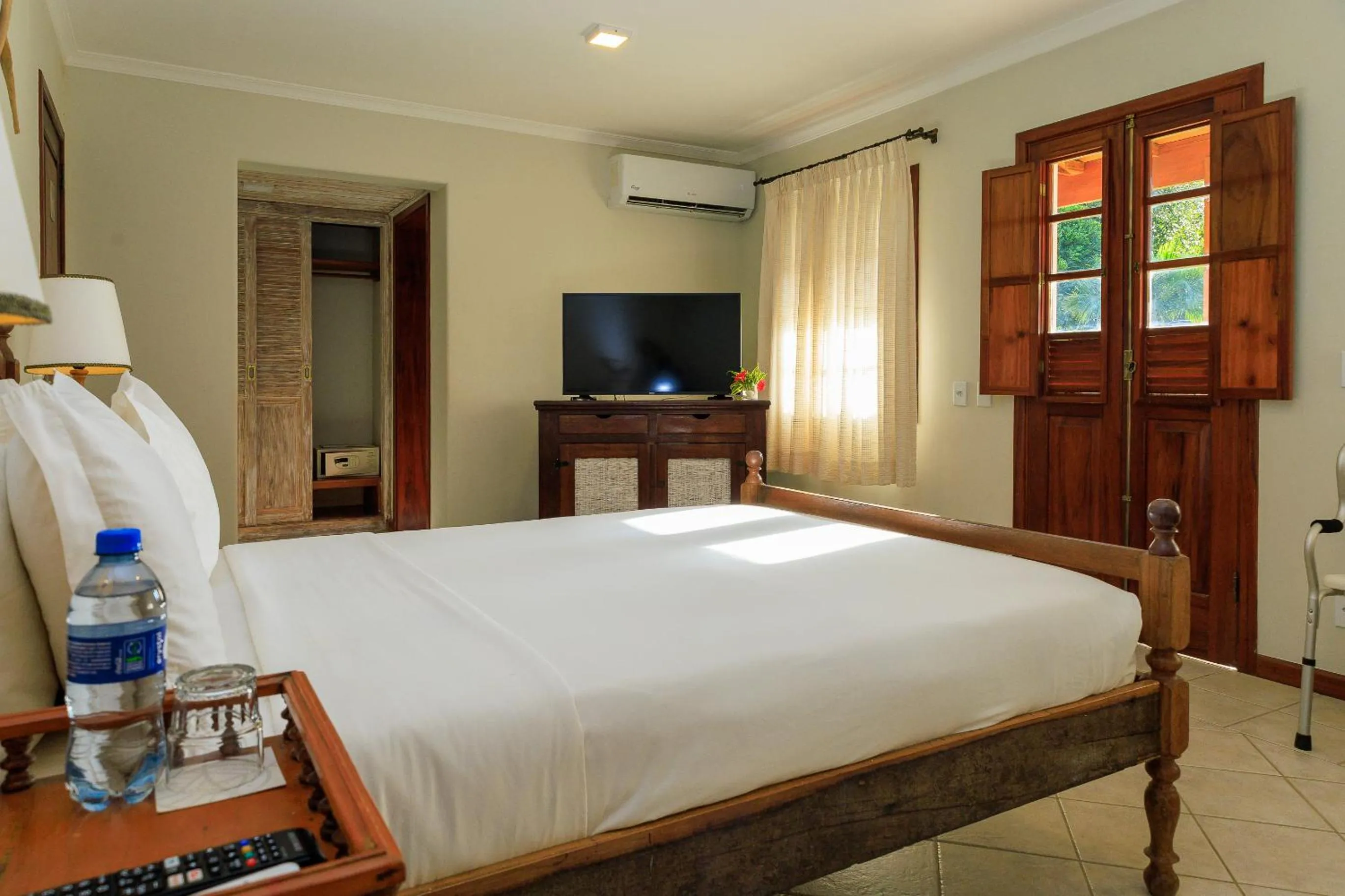 Bed in Vila Angatu Eco Resort & SPA