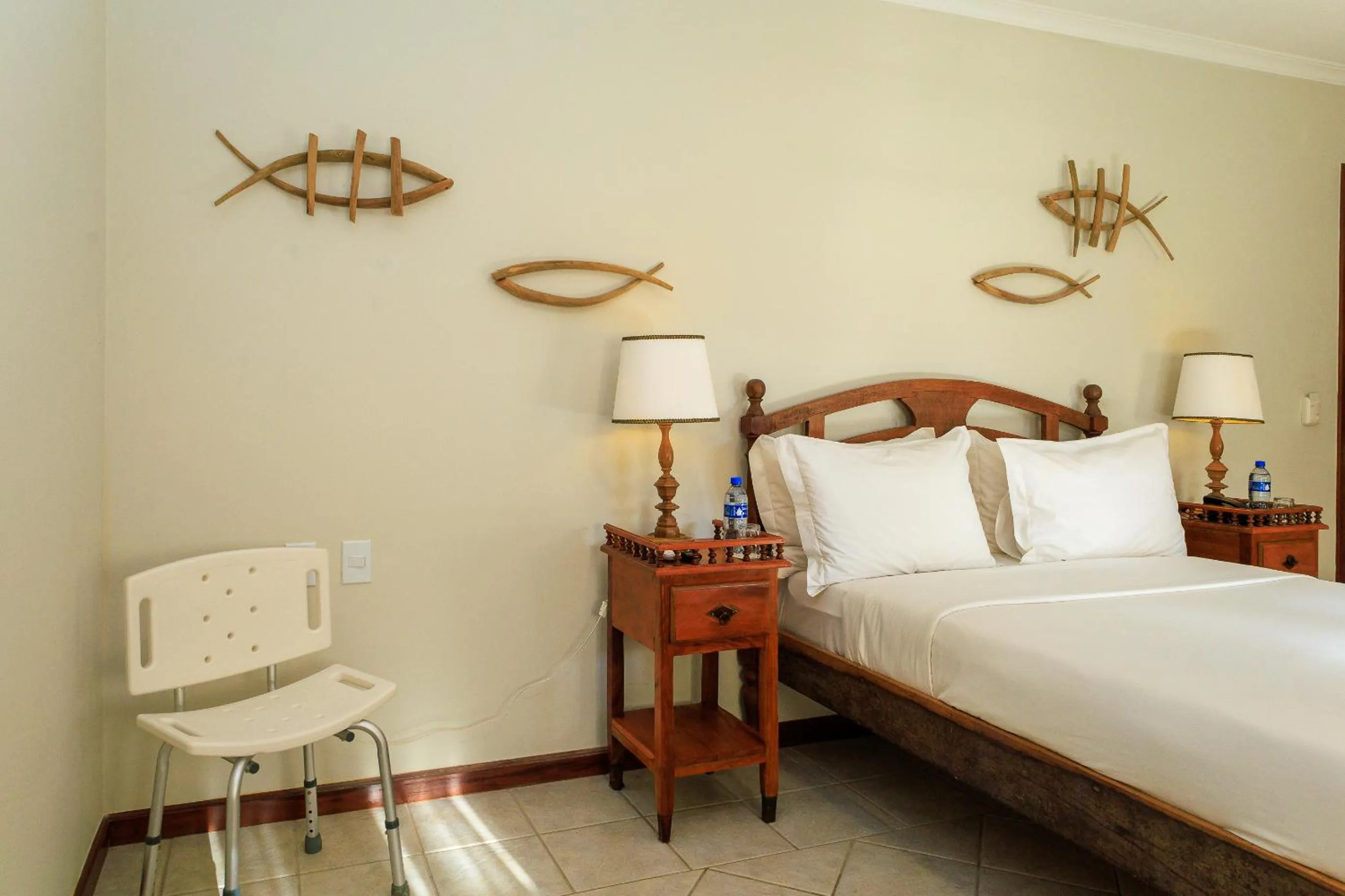 Bed in Vila Angatu Eco Resort & SPA