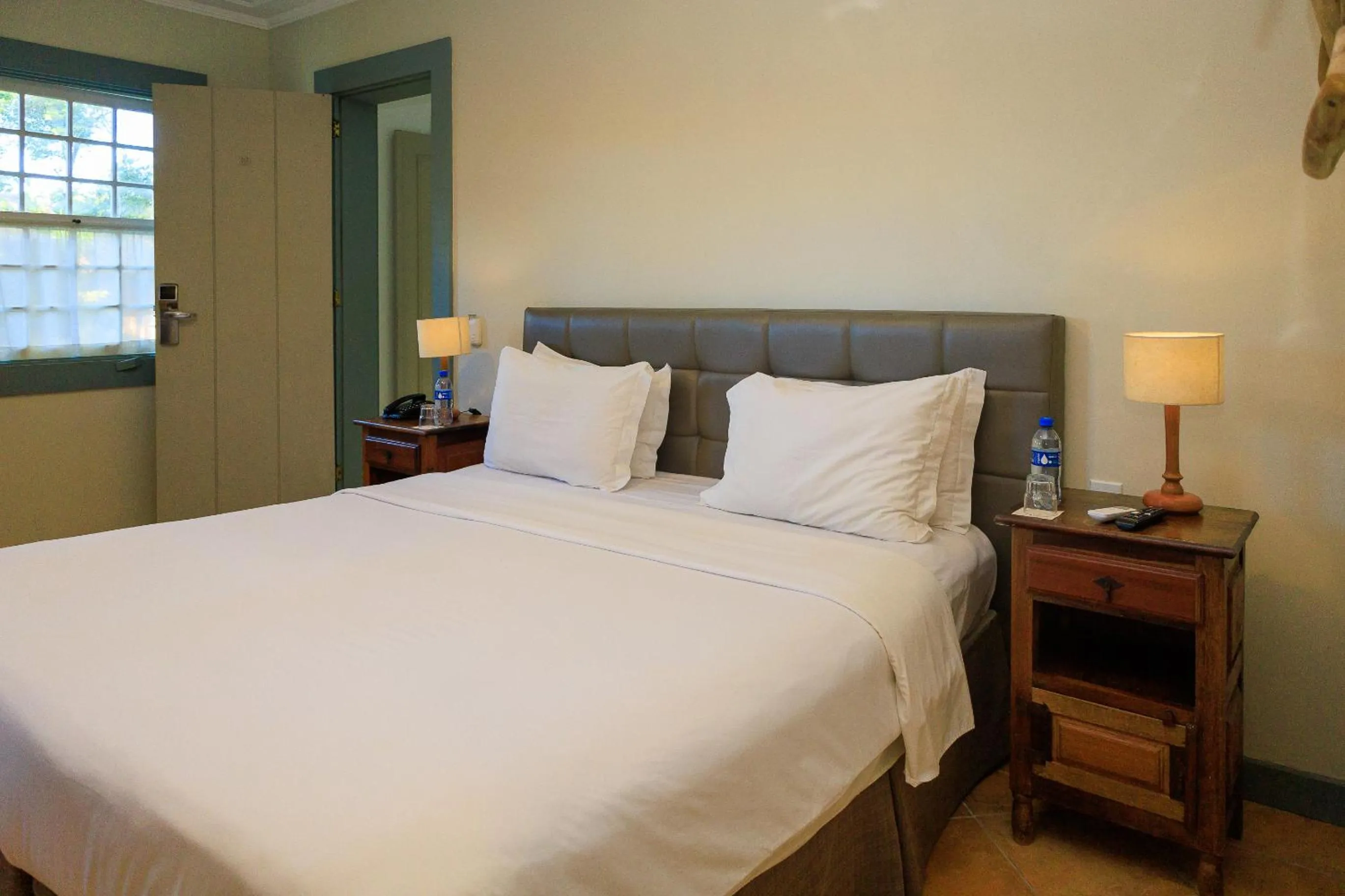 Bed in Vila Angatu Eco Resort & SPA