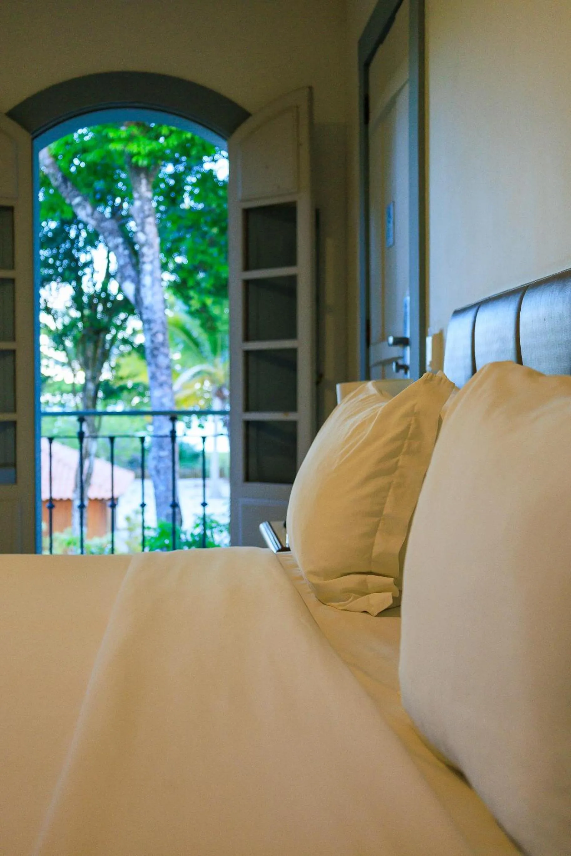 Bed in Vila Angatu Eco Resort & SPA