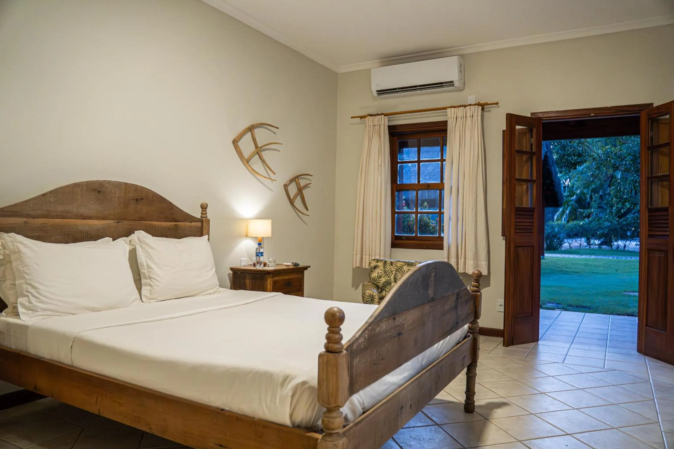 Bed in Vila Angatu Eco Resort & SPA