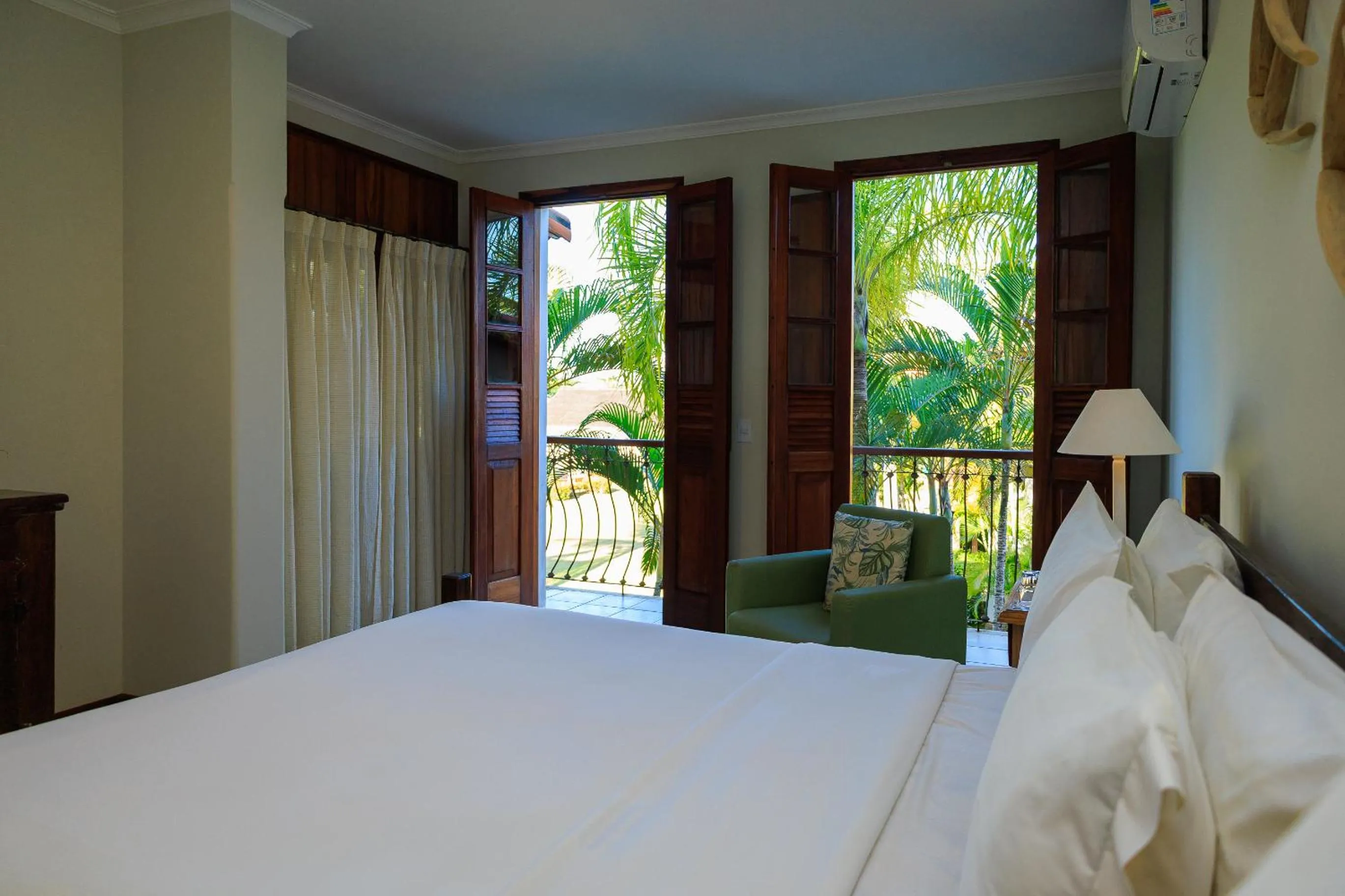 Bed in Vila Angatu Eco Resort & SPA