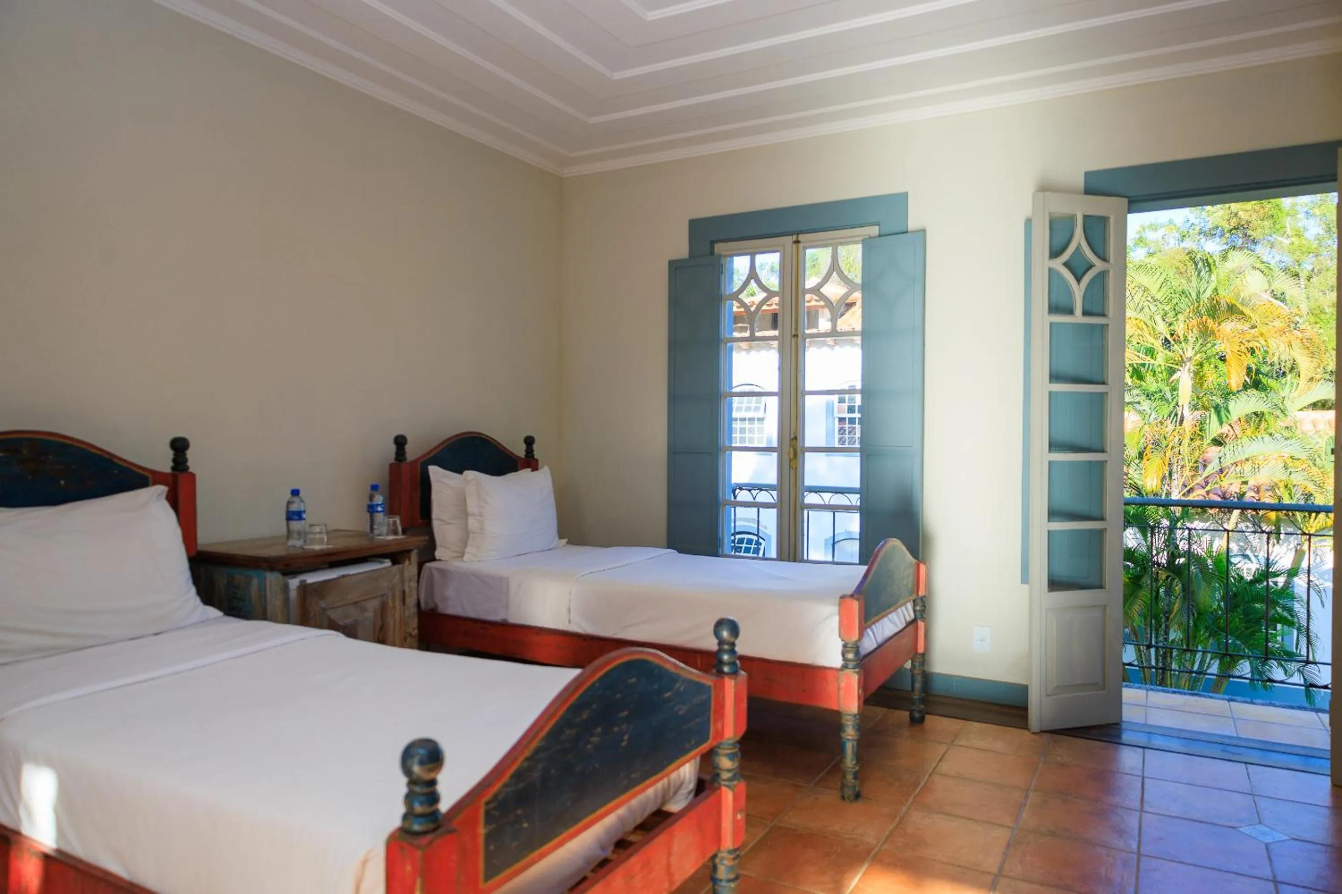 Bed in Vila Angatu Eco Resort & SPA