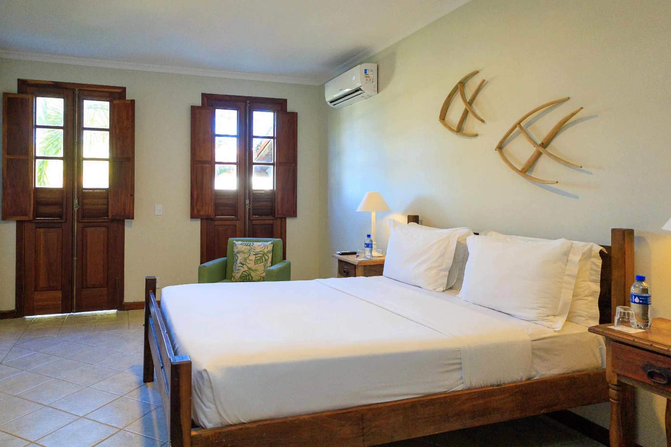 Bed in Vila Angatu Eco Resort & SPA