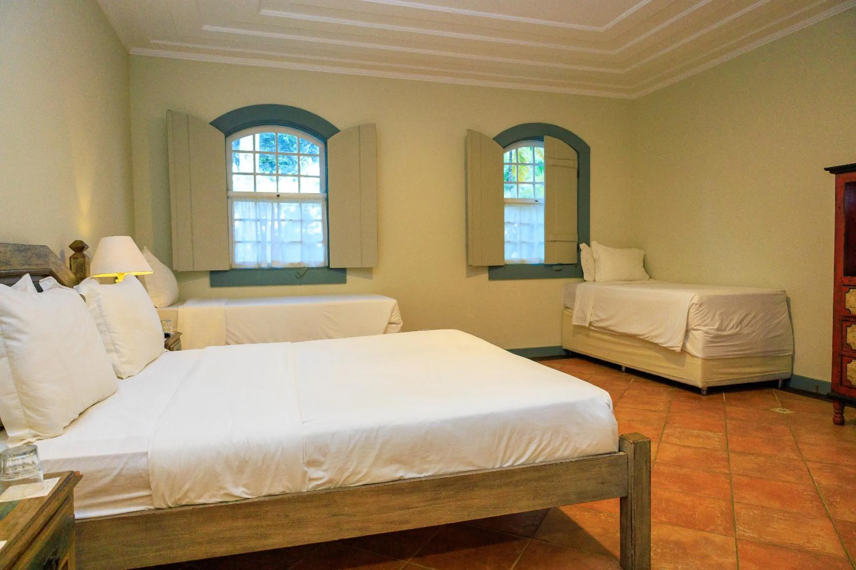 Bed in Vila Angatu Eco Resort & SPA