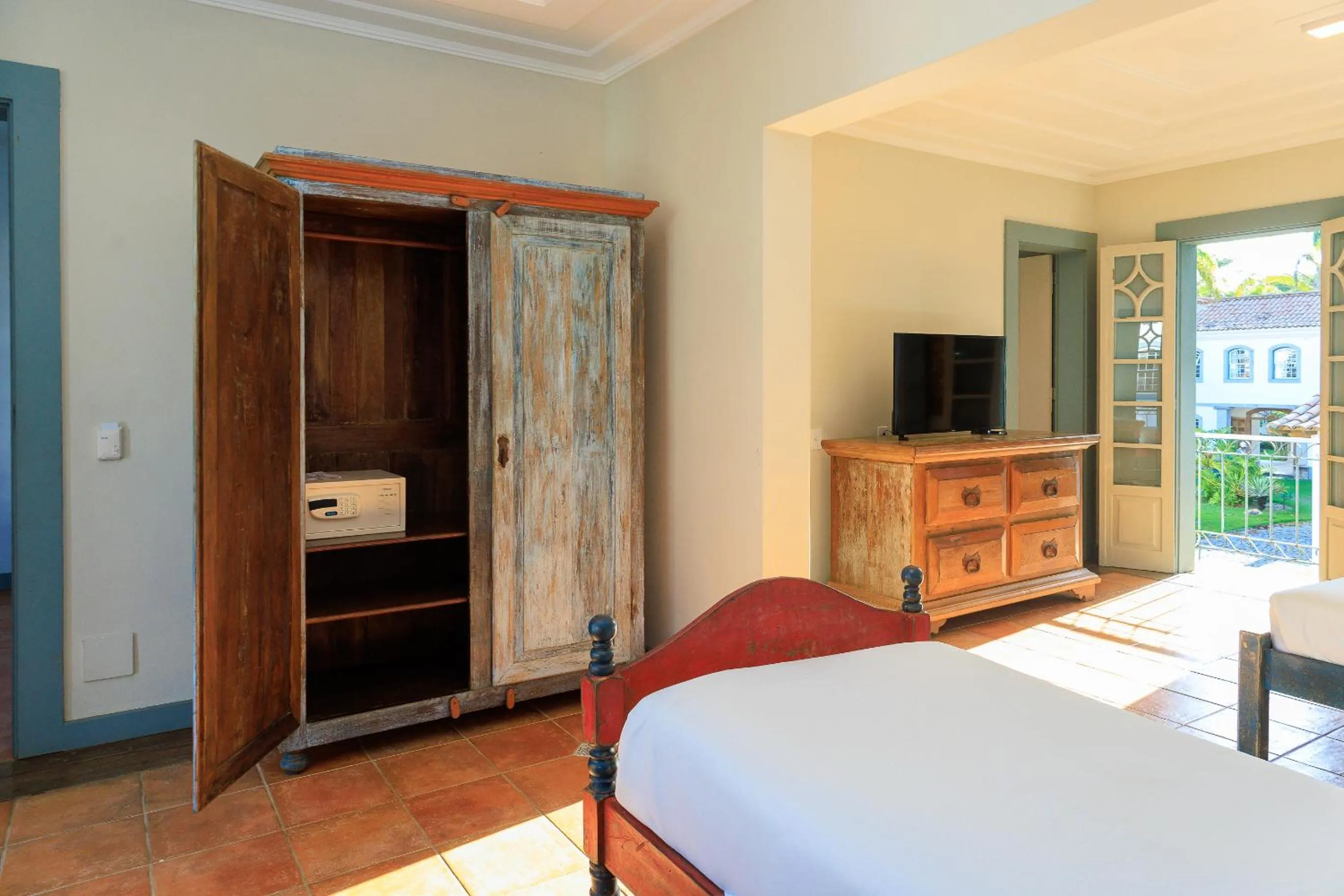 Bed in Vila Angatu Eco Resort & SPA