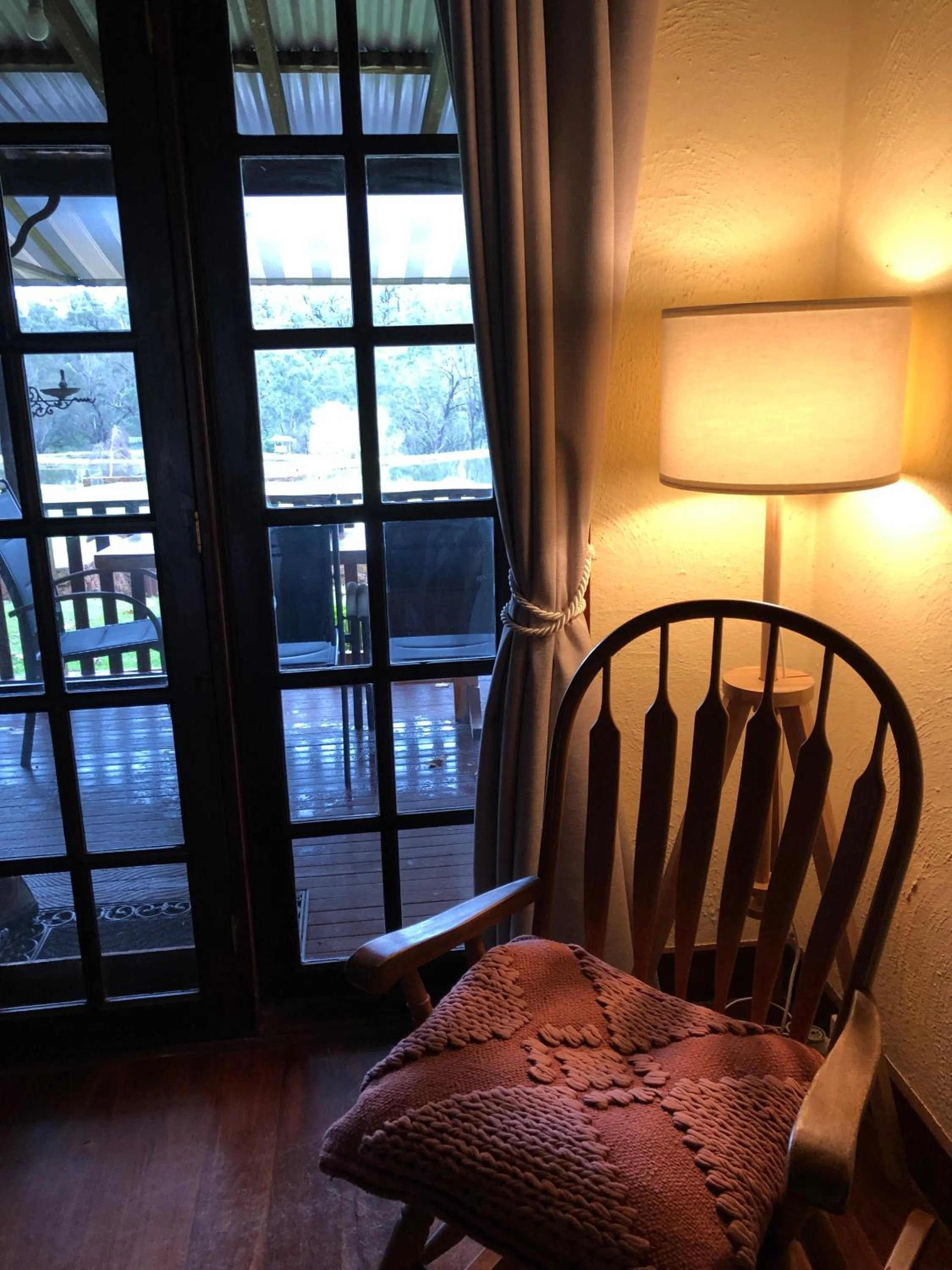 Living room in Clover Cottage Country Retreat