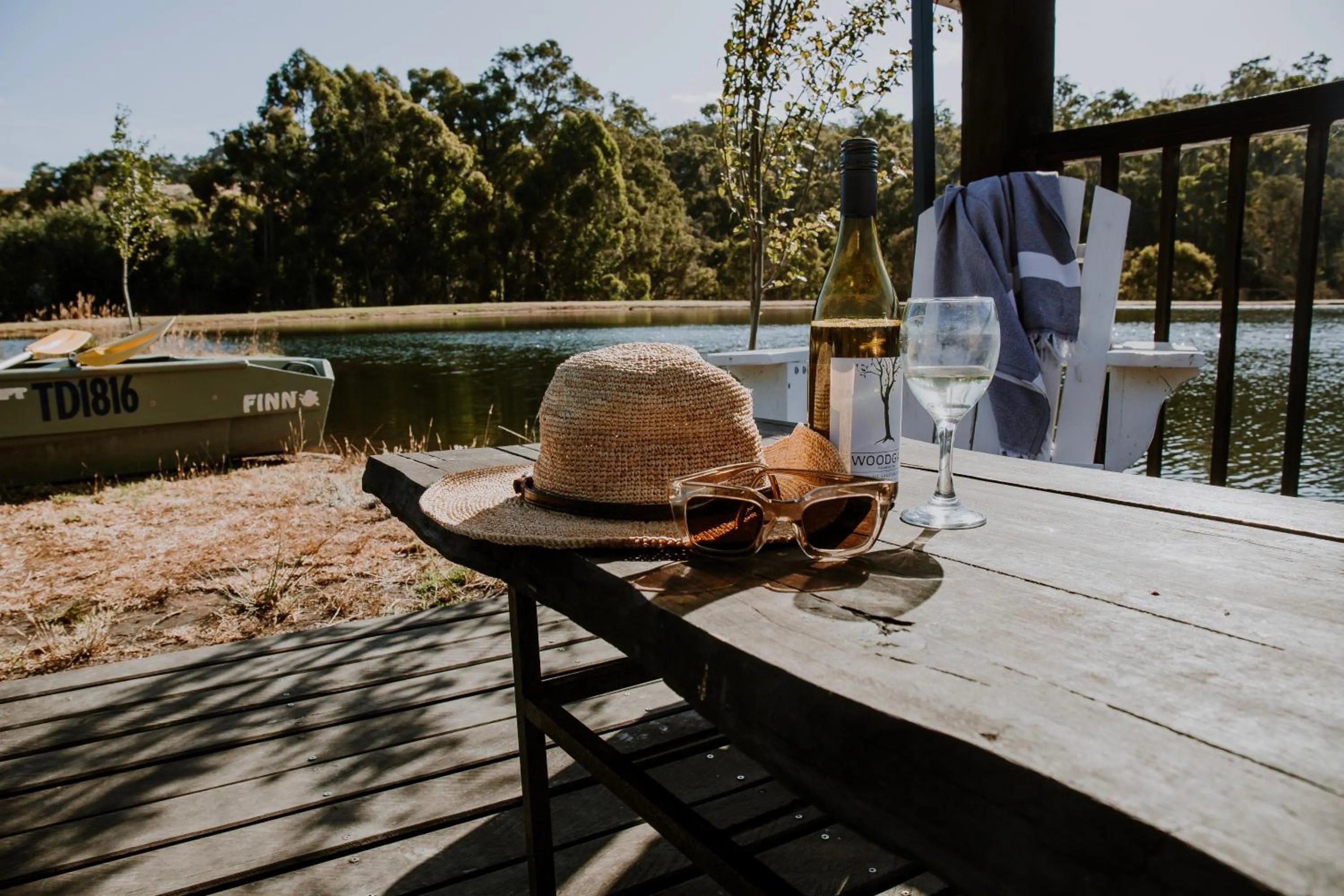 Swimming pool in Clover Cottage Country Retreat